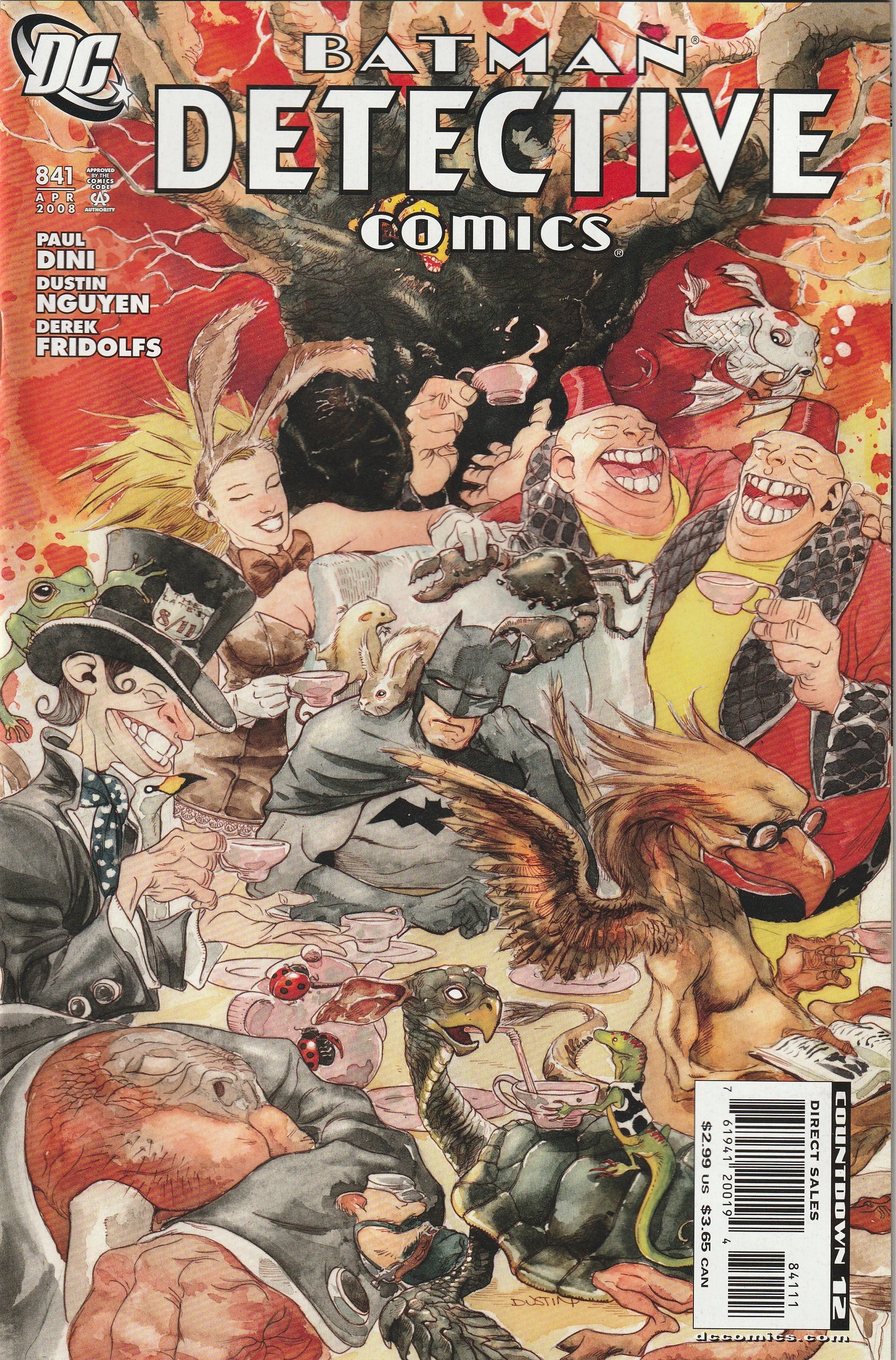 Detective Comics #841 (2008) - 1st Team Appearance of the Wonderland Gang