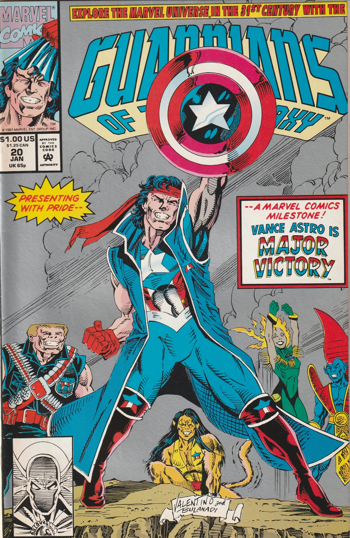 Guardians of the Galaxy #20 (1992) - Jim Valentino