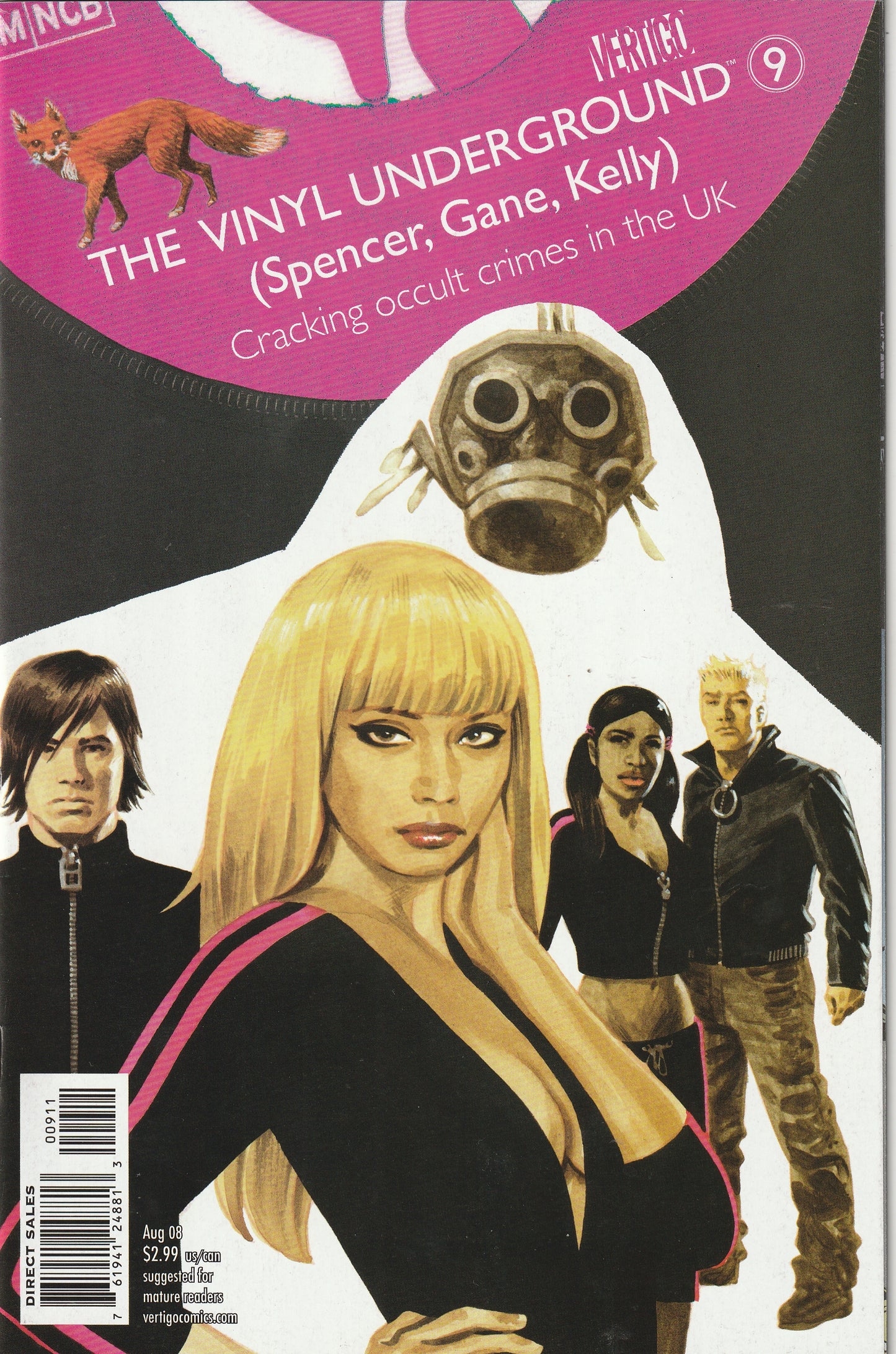 The Vinyl Underground (2007-2008) - 12 issue mini-series