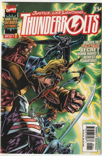Thunderbolts #1 (1997)- 1st Appearance of Dallas Riordan