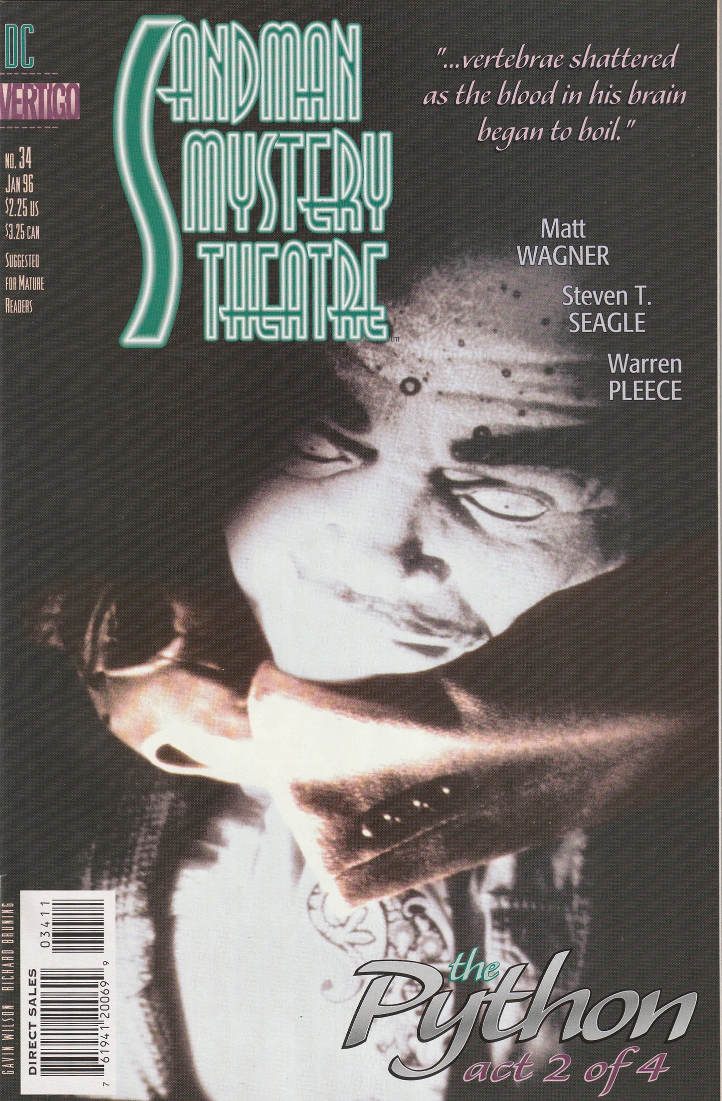 Sandman Mystery Theatre #34 (1996) - Matt Wagner