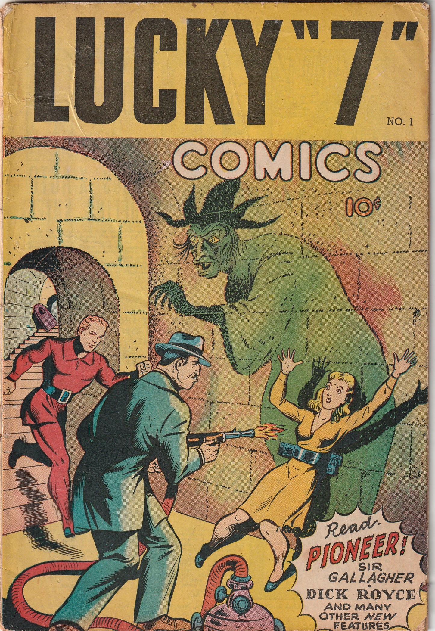Lucky "7" Comics #1 (1944) - only issue in series