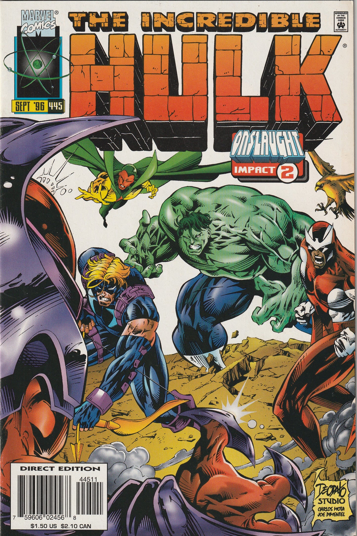 Incredible Hulk #445 (1996) - Onslaught Impact 2
