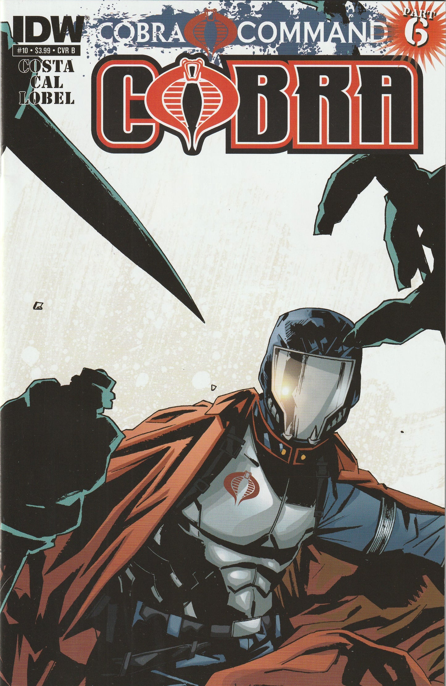 G.I. Joe: Cobra #10 (2012) - Cover B by Antonio Fuso