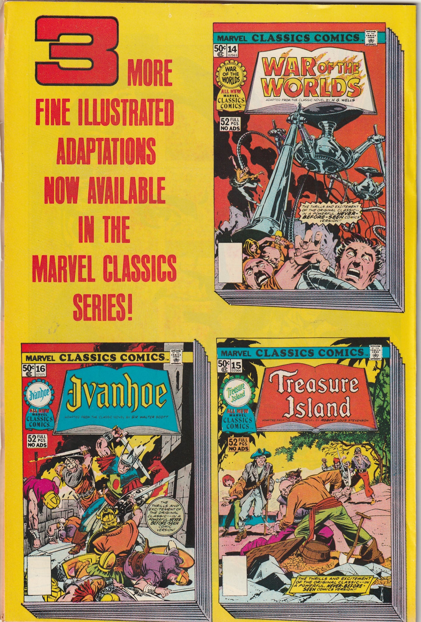 Marvel Classics Comics #13 (1976) - The Last of the Mohicans