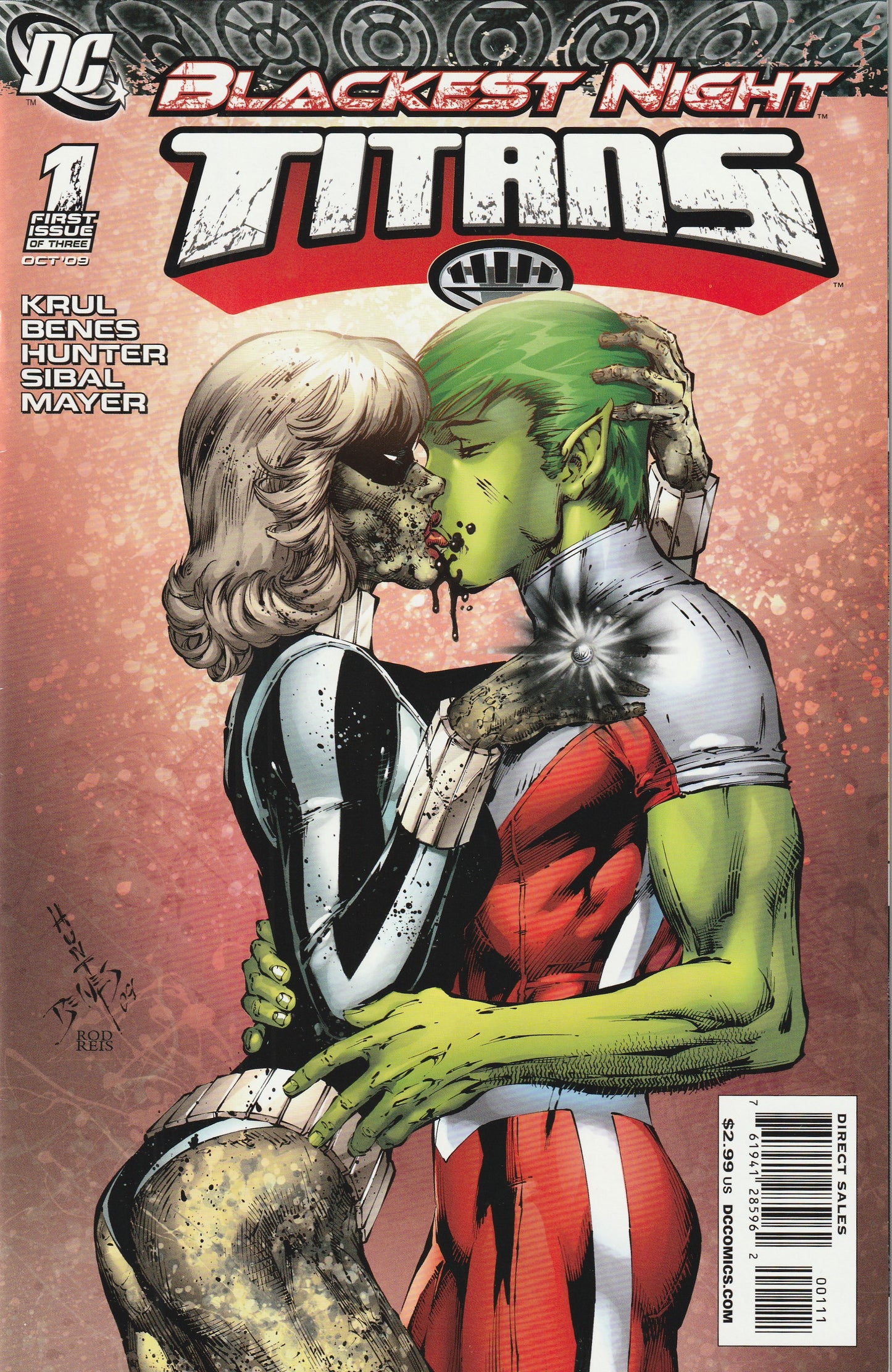 Blackest Night: Titans #1 (of 3, 2009)
