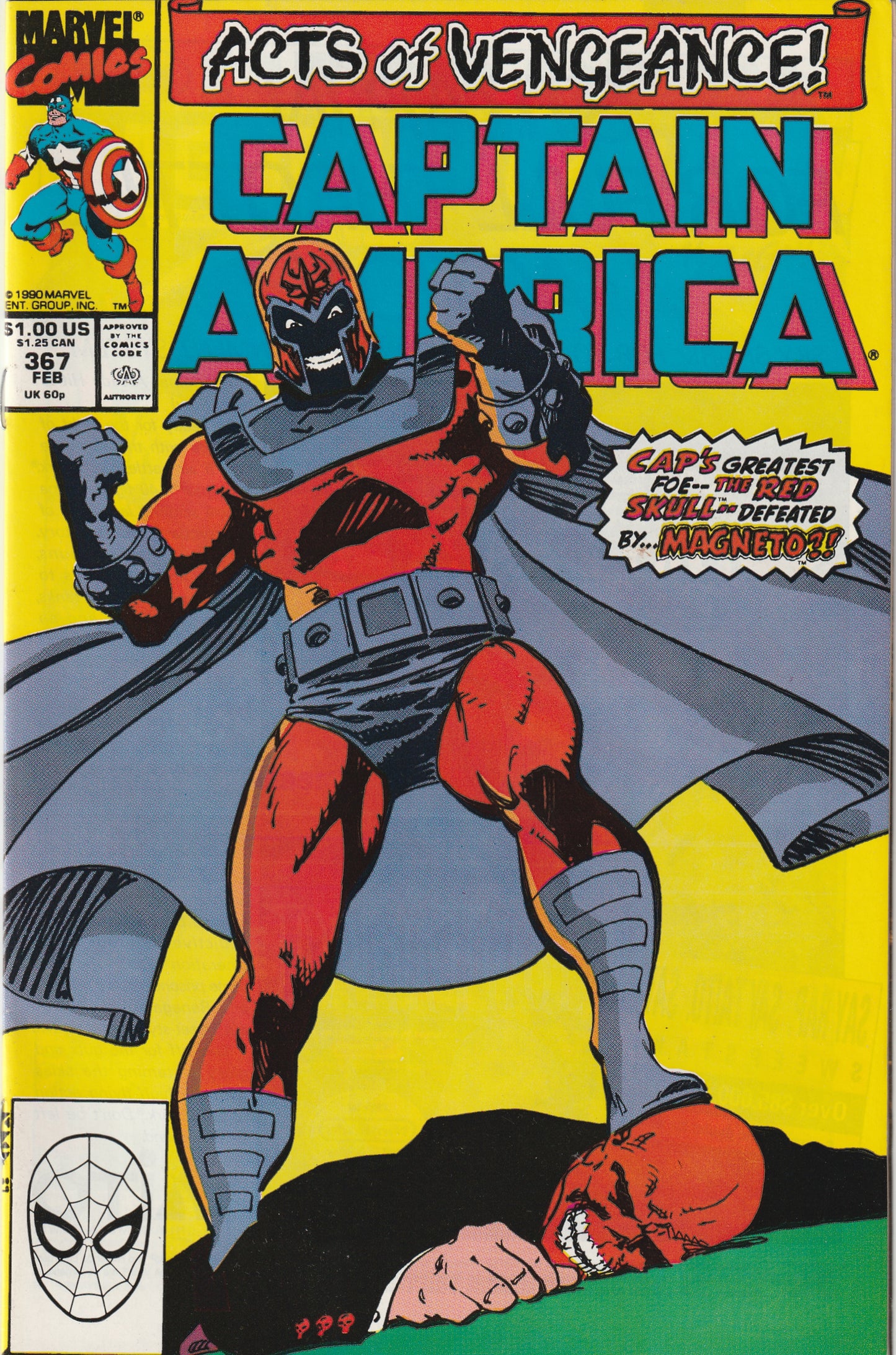Captain America #367 (1990)