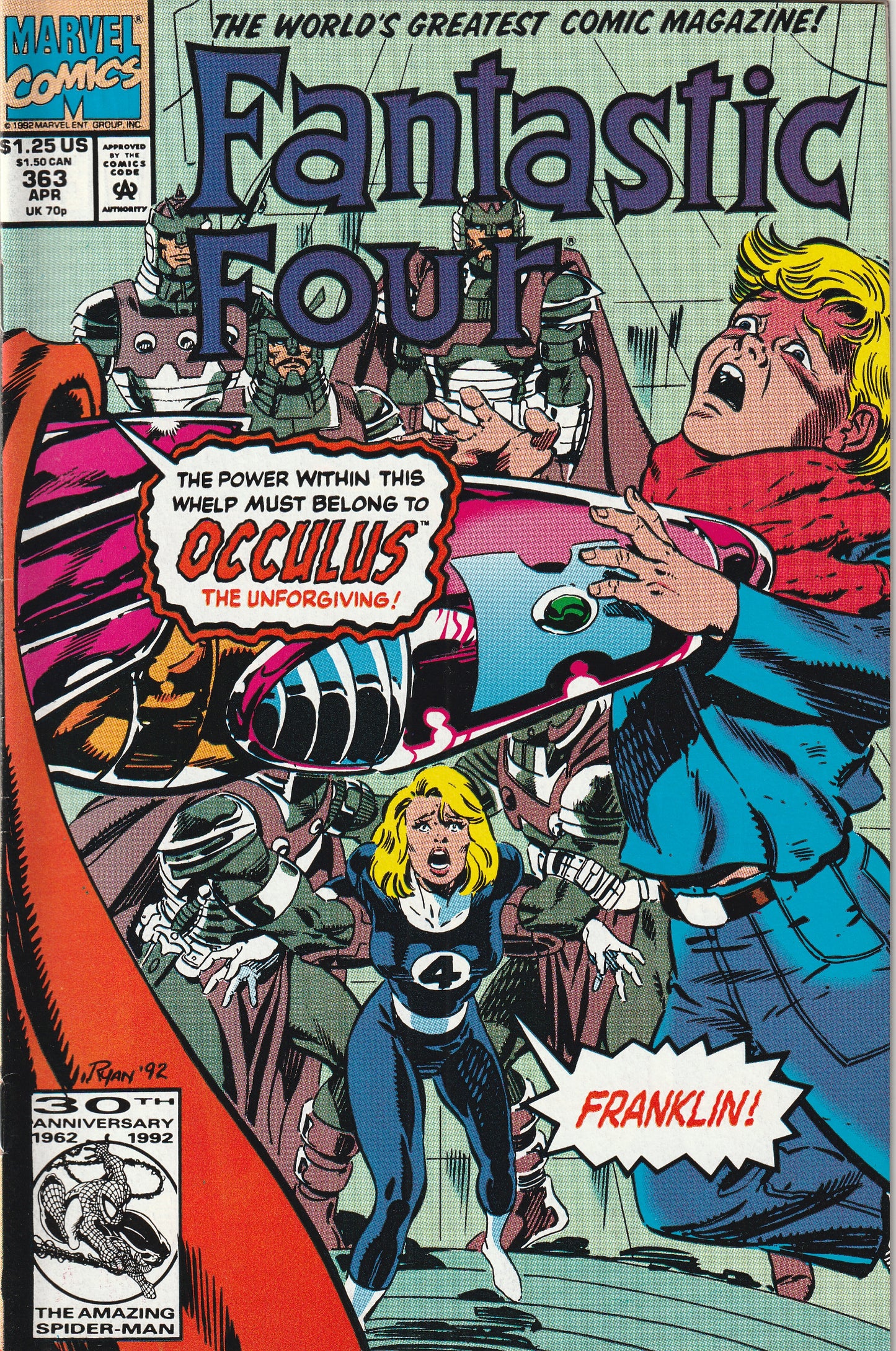 Fantastic Four #363 (1992) - 1st Appearance of Occulus