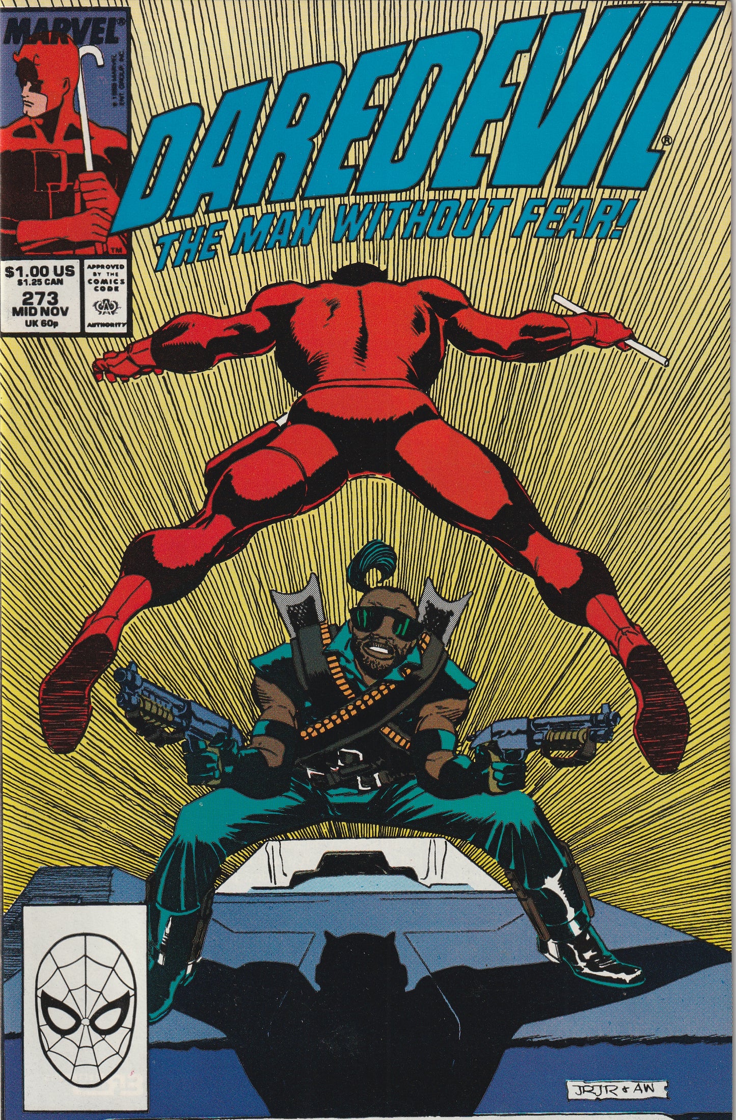 Daredevil #273 (1989) - 2nd Shotgun Appearance
