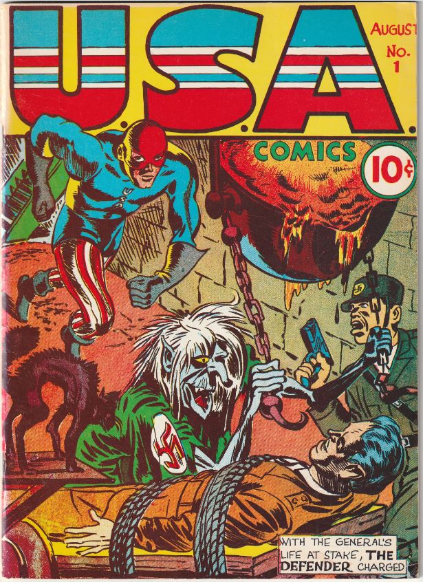 Flashback #3 - Reprints USA Comics #1 (1973)