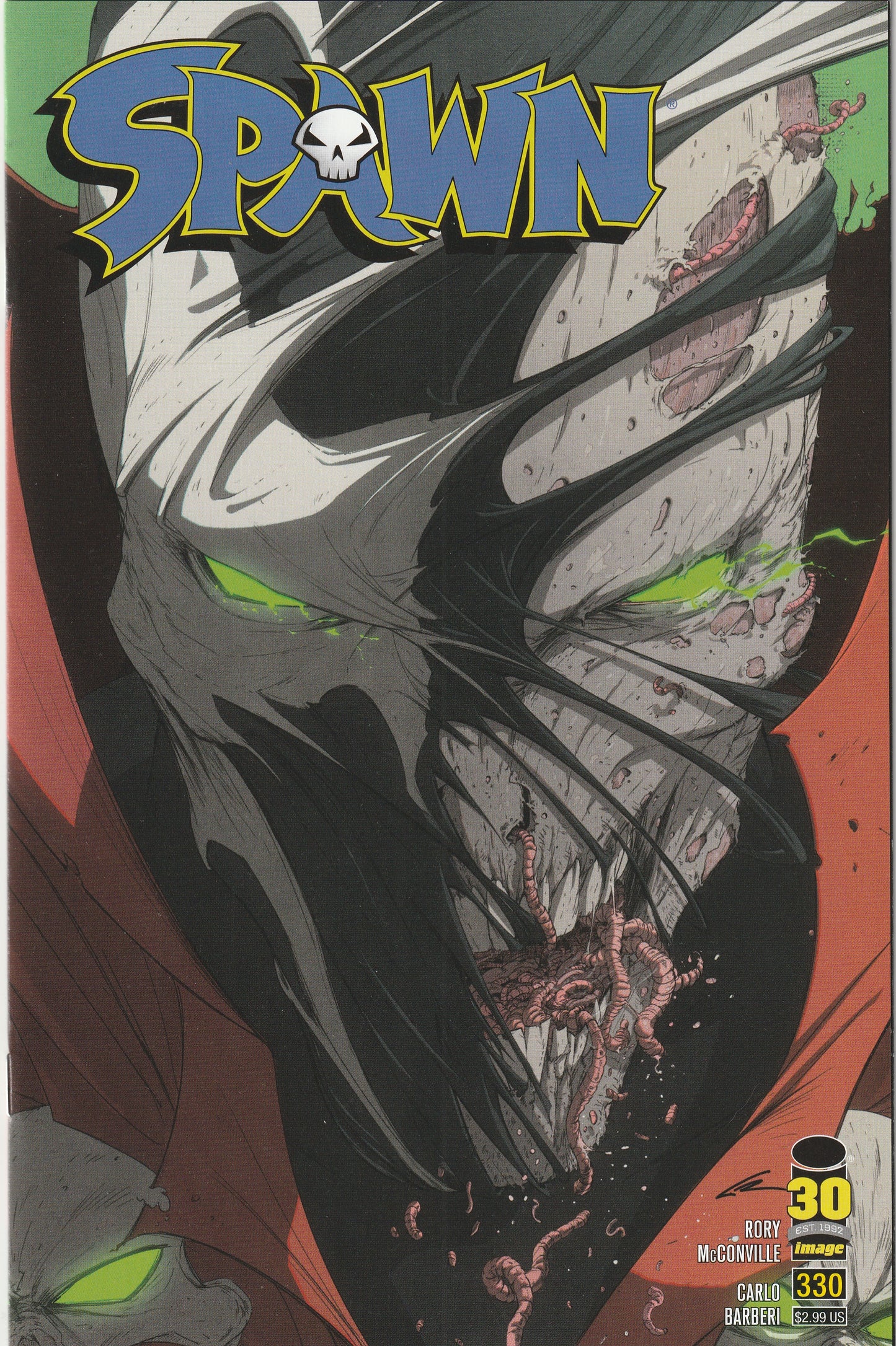 Spawn #330 (2022) - Cover C Tonton Revolver Variant Cover
