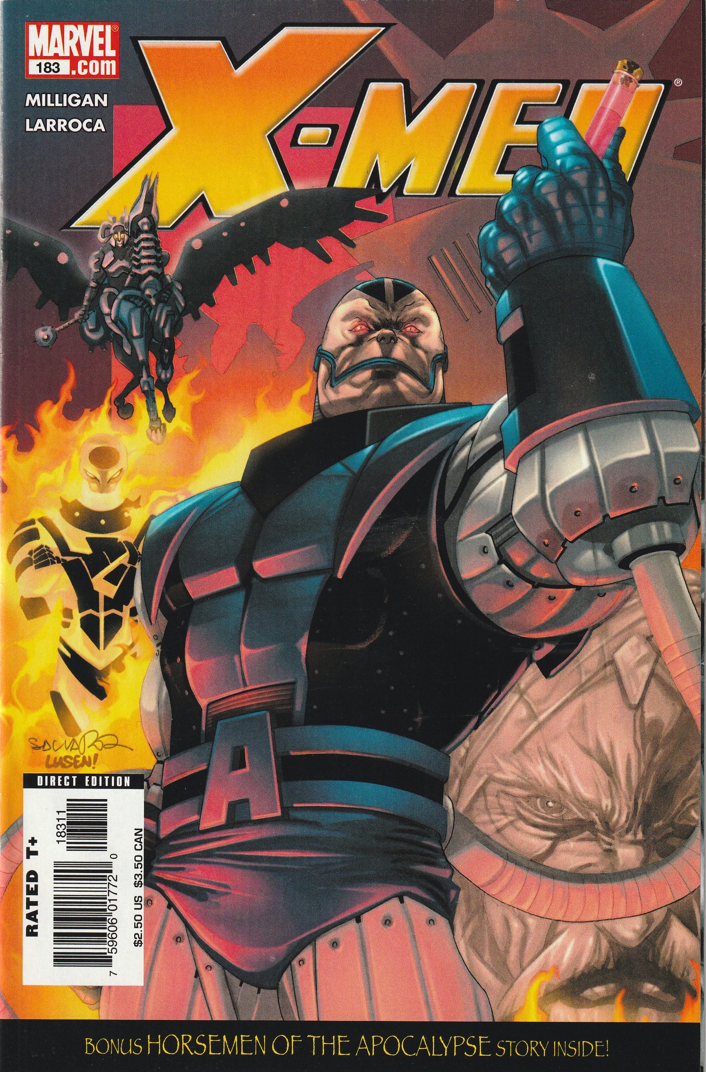 X-Men #183 (2006) - 1st appearance of Remy Lebeau as Death (Horseman of Apocalypse)