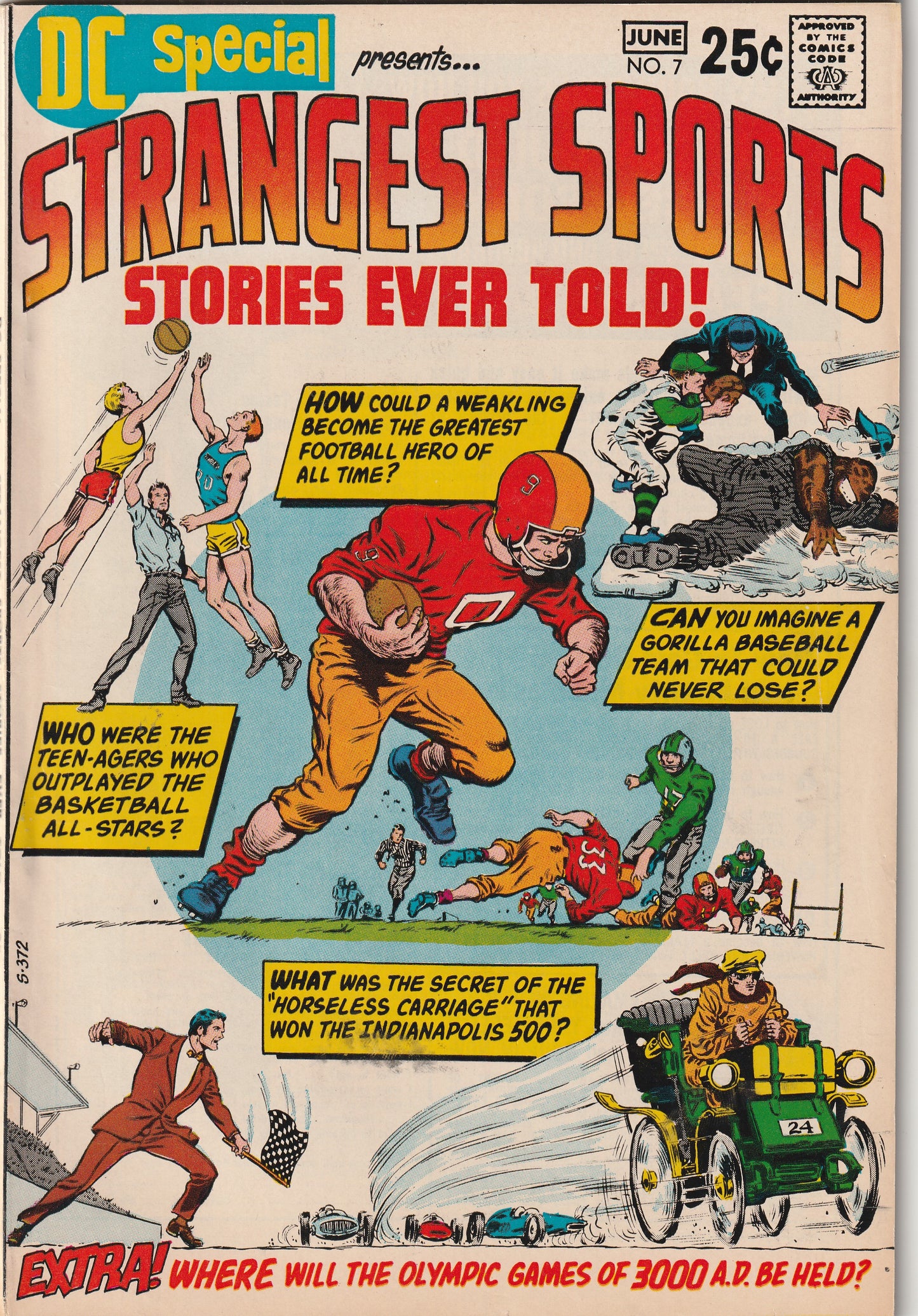 DC Special #7 (1970) Presents Strangest Sports