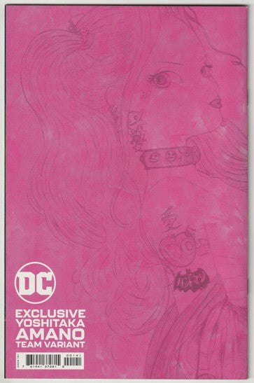 Harley Quinn #1 (2021) - Yoshitaka Amano Team Variant Cover