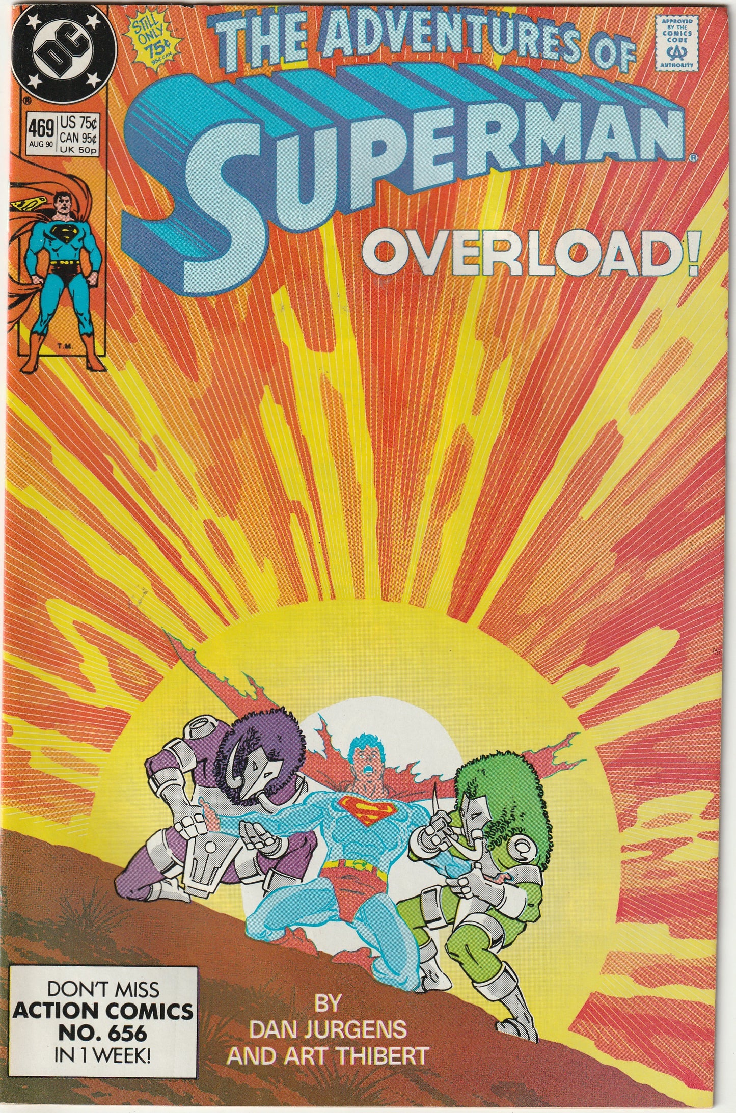 Adventures of Superman #469 (1990)