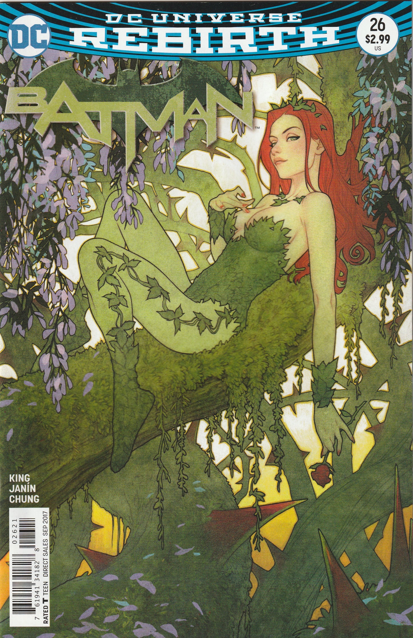 Batman #26 (2017) - Josh Middleton Variant Poison Ivy Cover