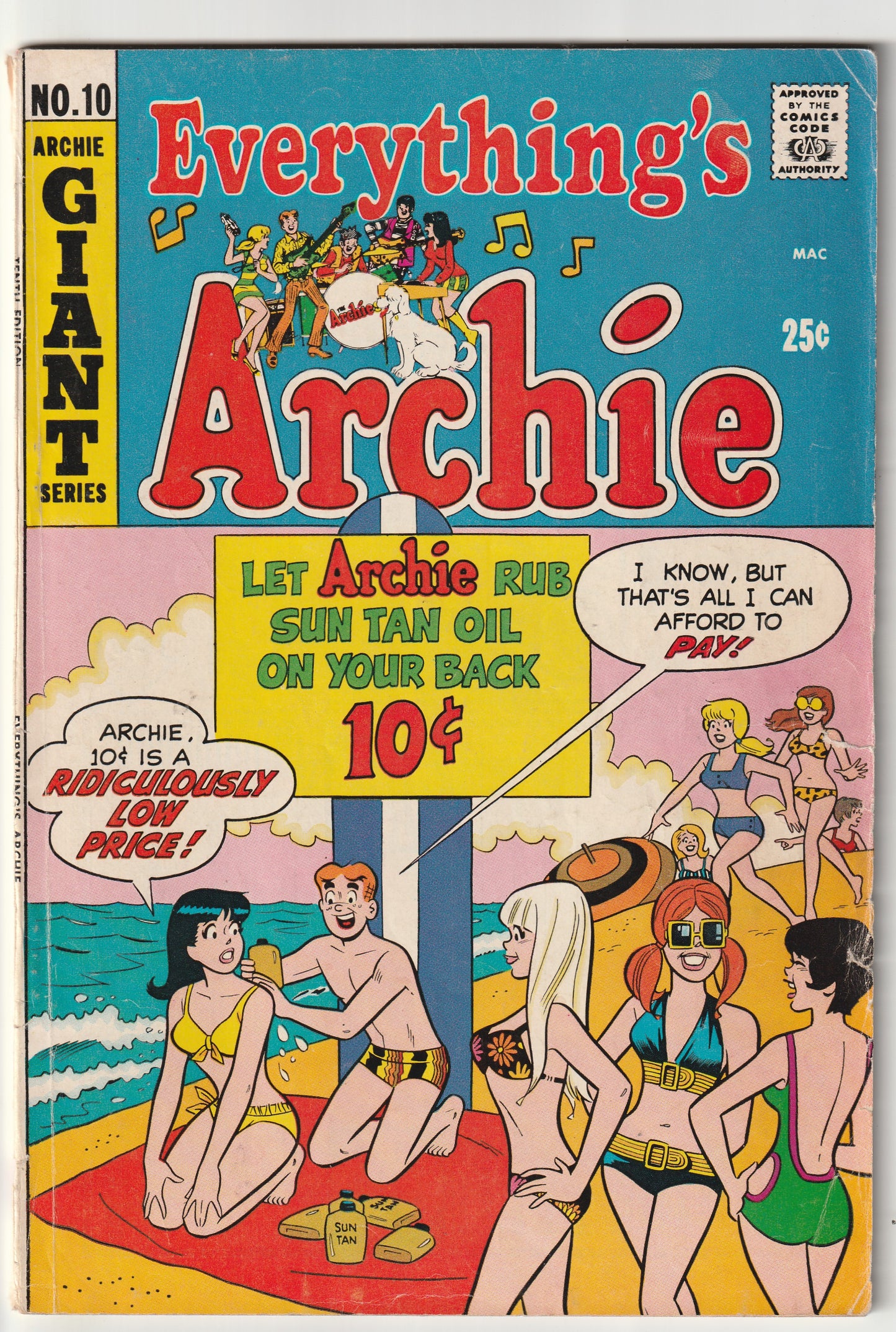 Everything's Archie #10 (1970)