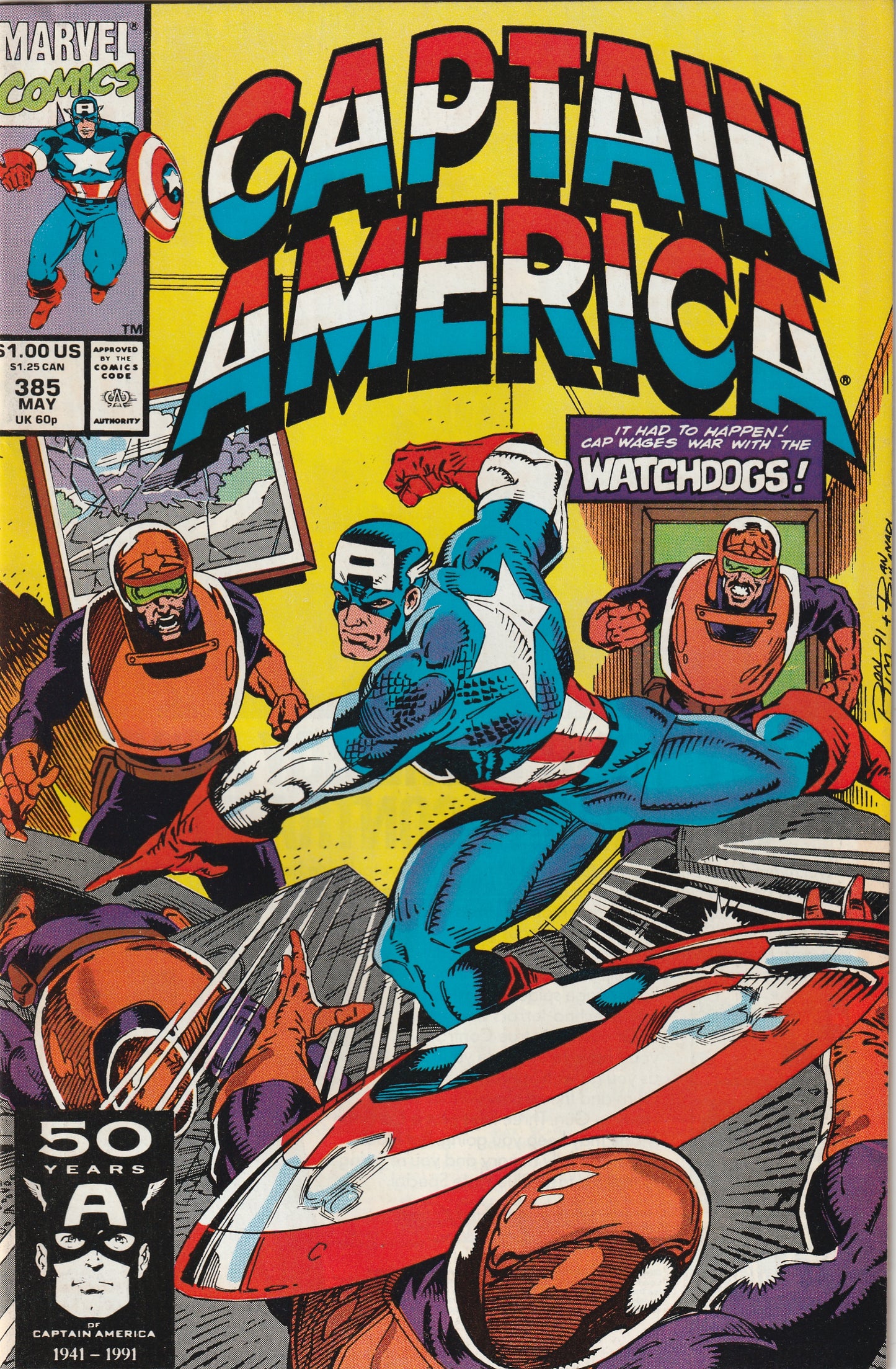 Captain America #385 (1991)