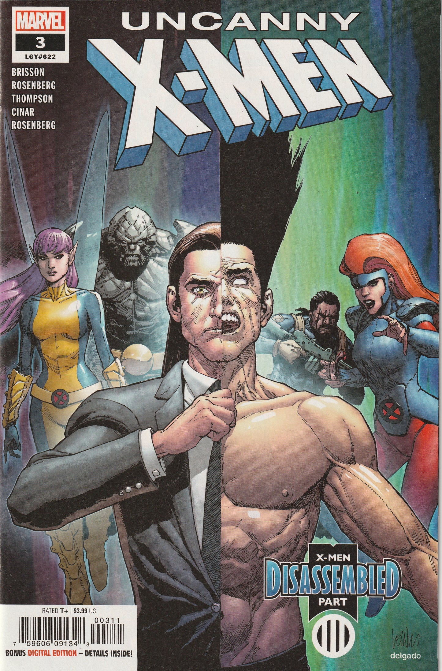 Uncanny X-Men #3 (LGY #622, 2019)