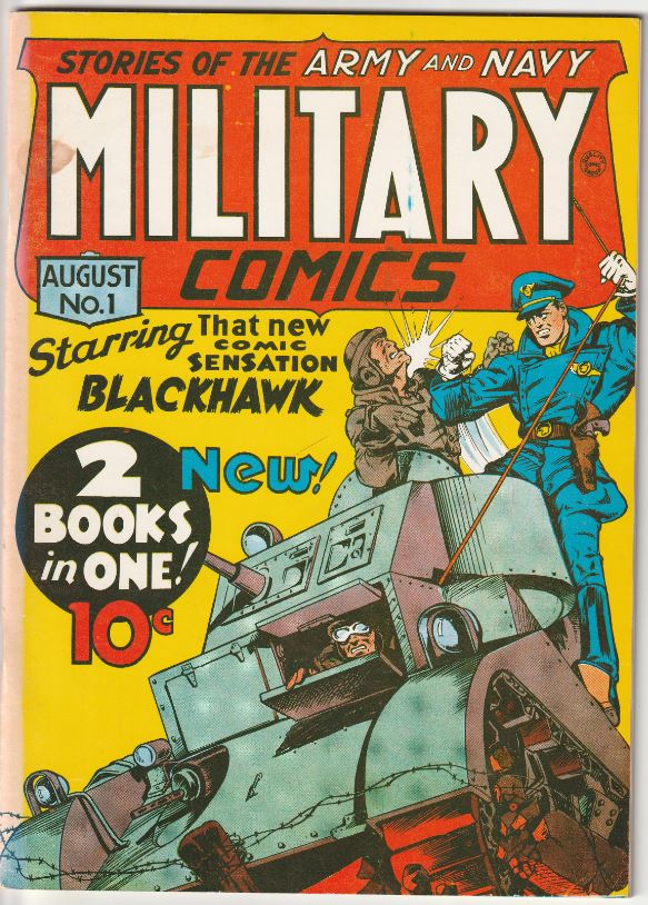 Flashback #5 - Reprints Military Comics #1 (1974)