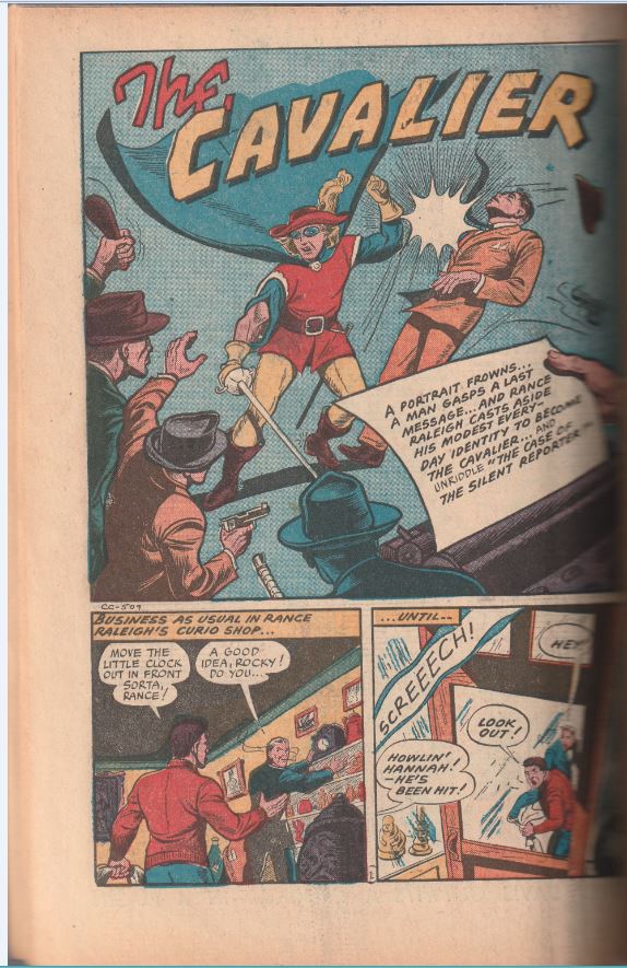 Thrilling Comics #54 (1946) - Alex Schomburg bondage cover
