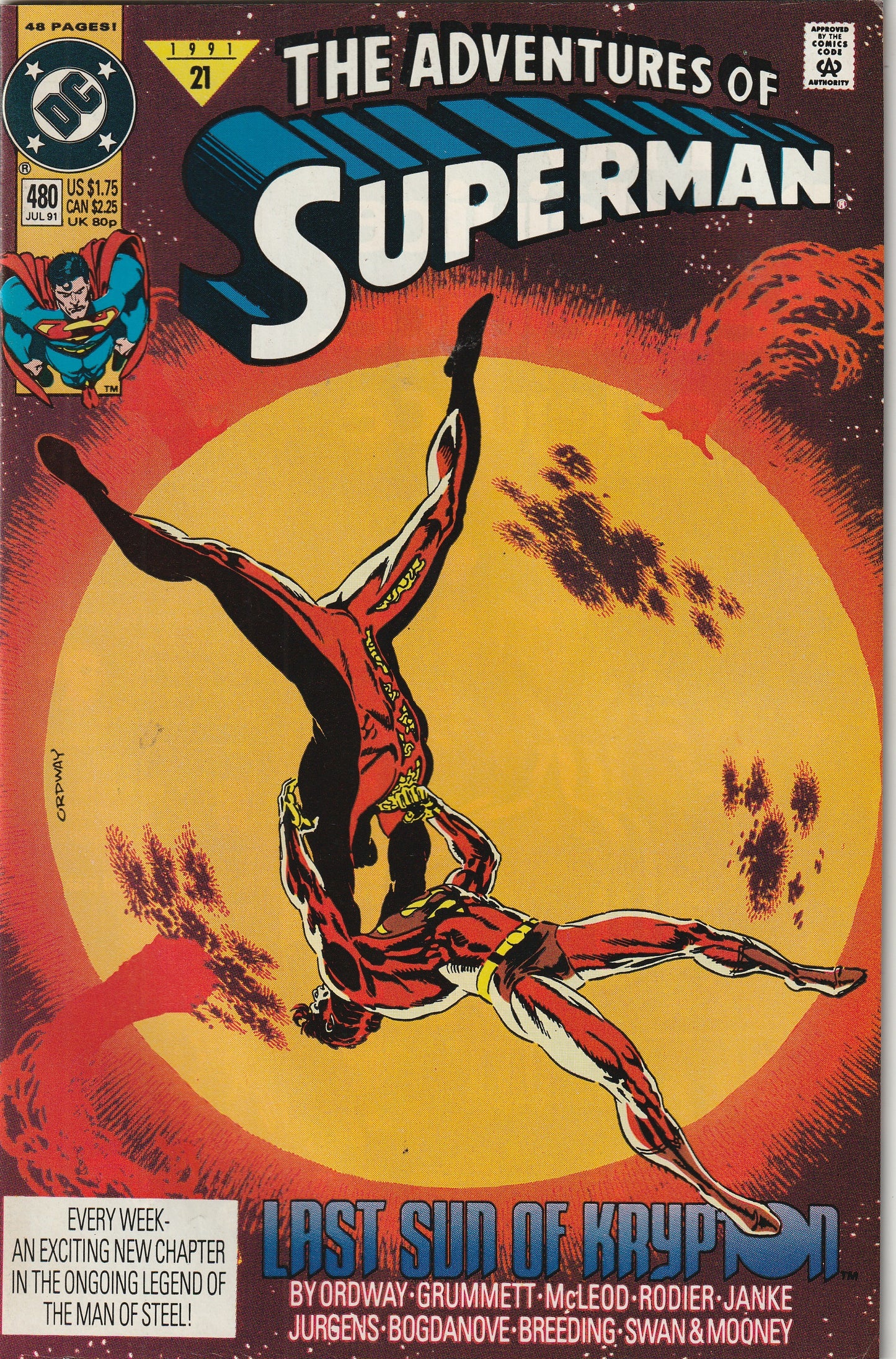 Adventures of Superman #480 (1991)