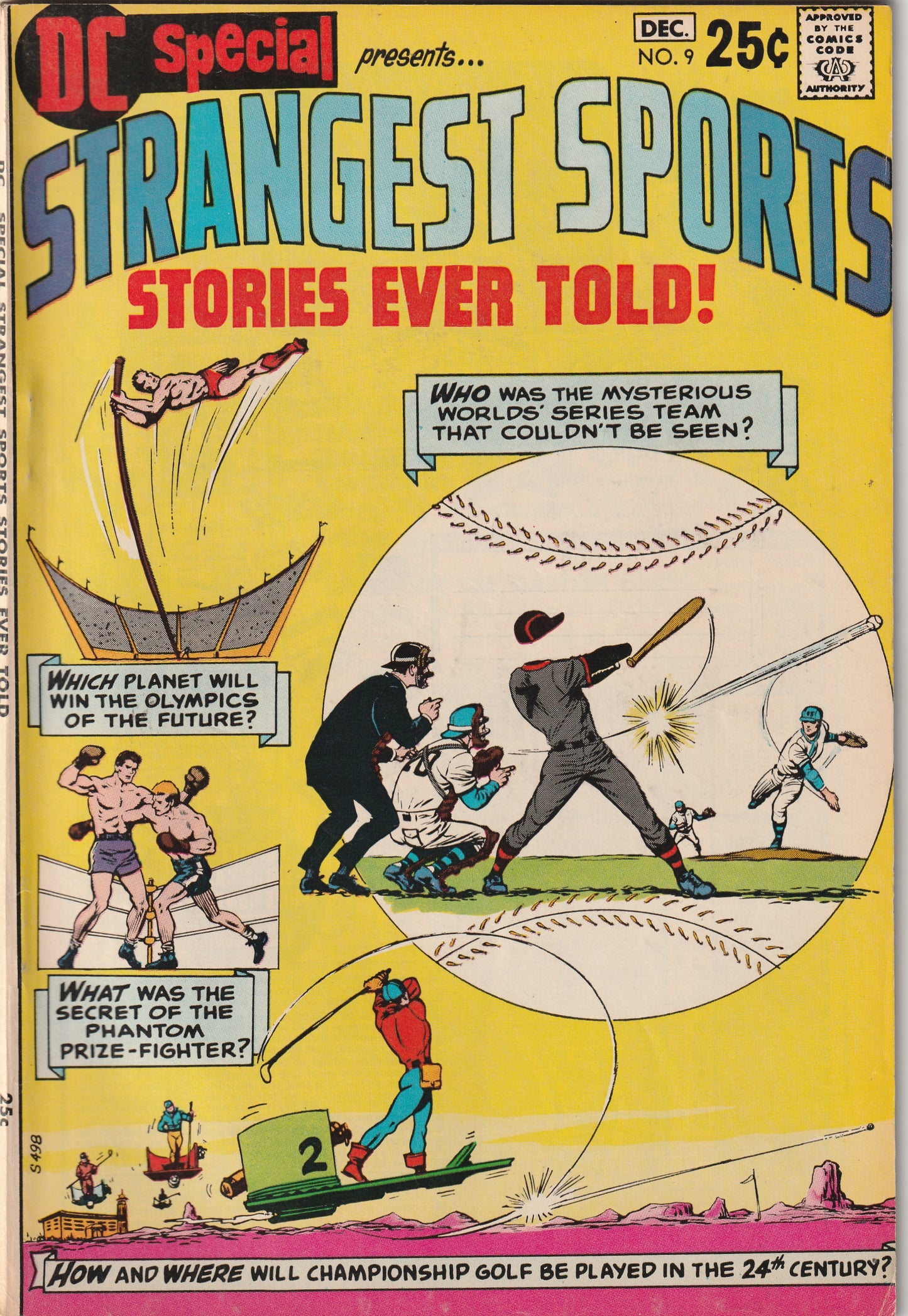 DC Special #9 (1970) Presents Strangest Sports