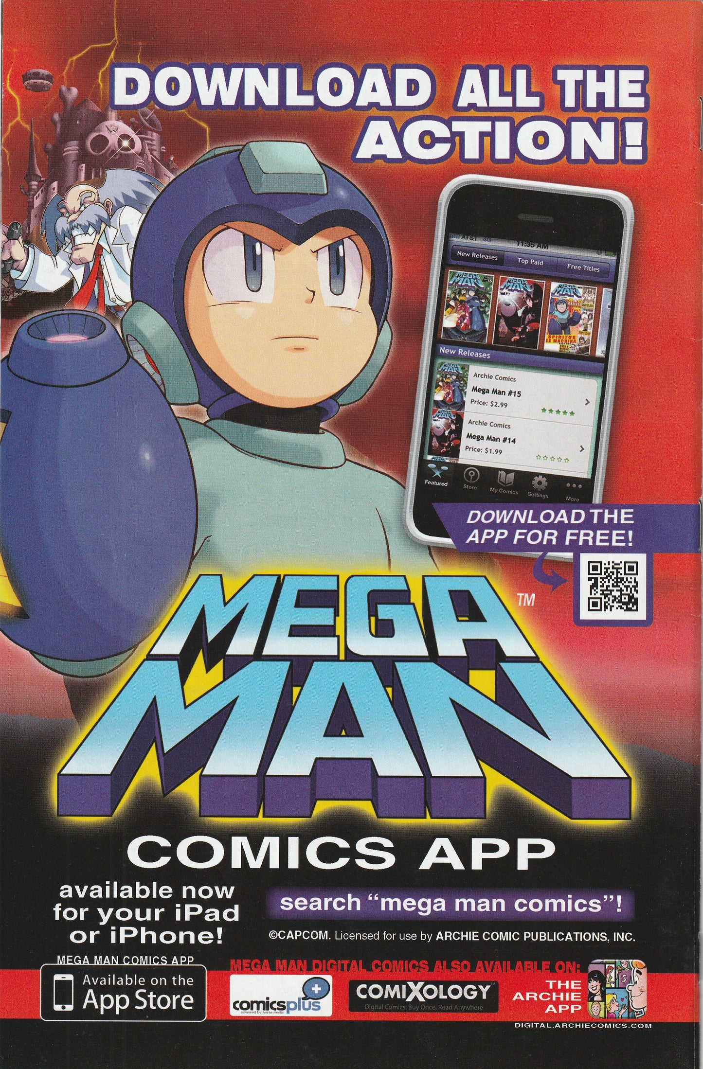 Mega Man #20 (2013) - Regular Mike Norton Cover