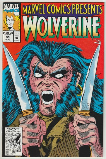 Marvel Comics Presents #93 (1991) - Wolverine - Flip Cover Issue