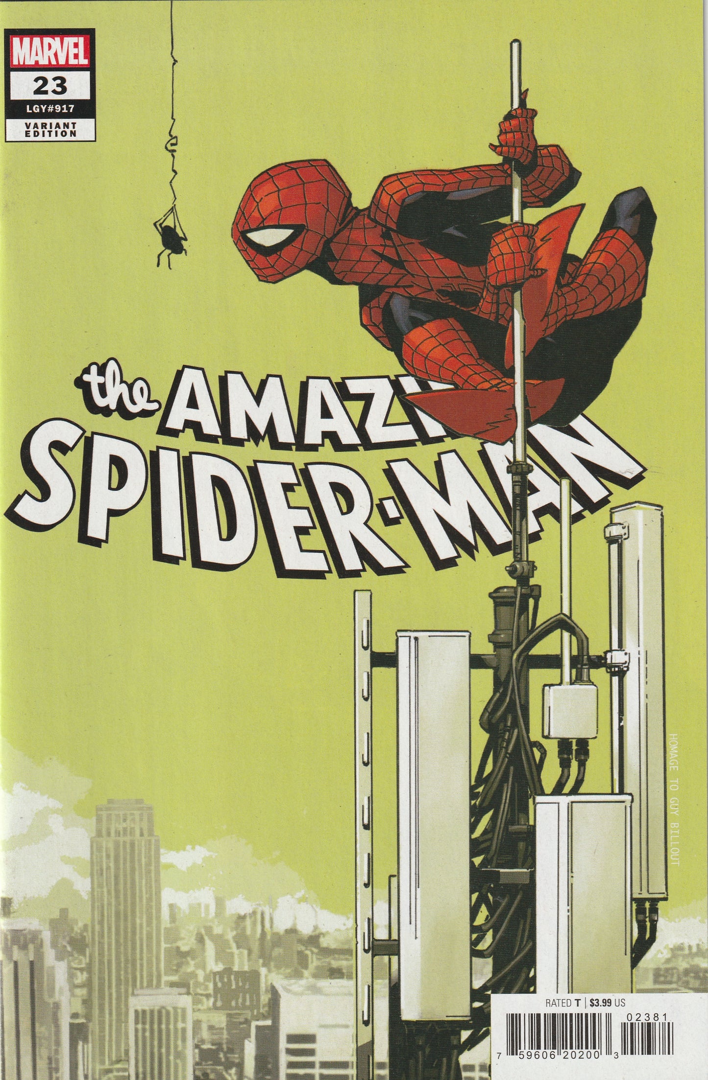 Amazing Spider-Man #23 (LGY #917) (2023) - Chris Bachalo Variant