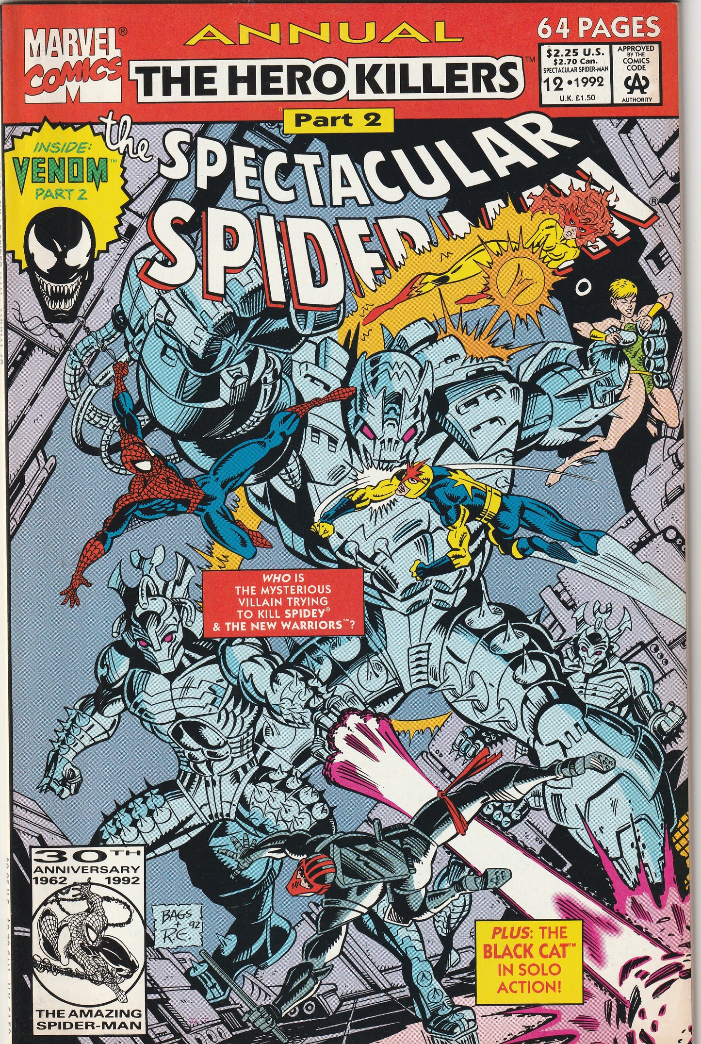 Spectacular Spider-Man Annual #12 (1992) - The Hero Killers Part 2, Venom