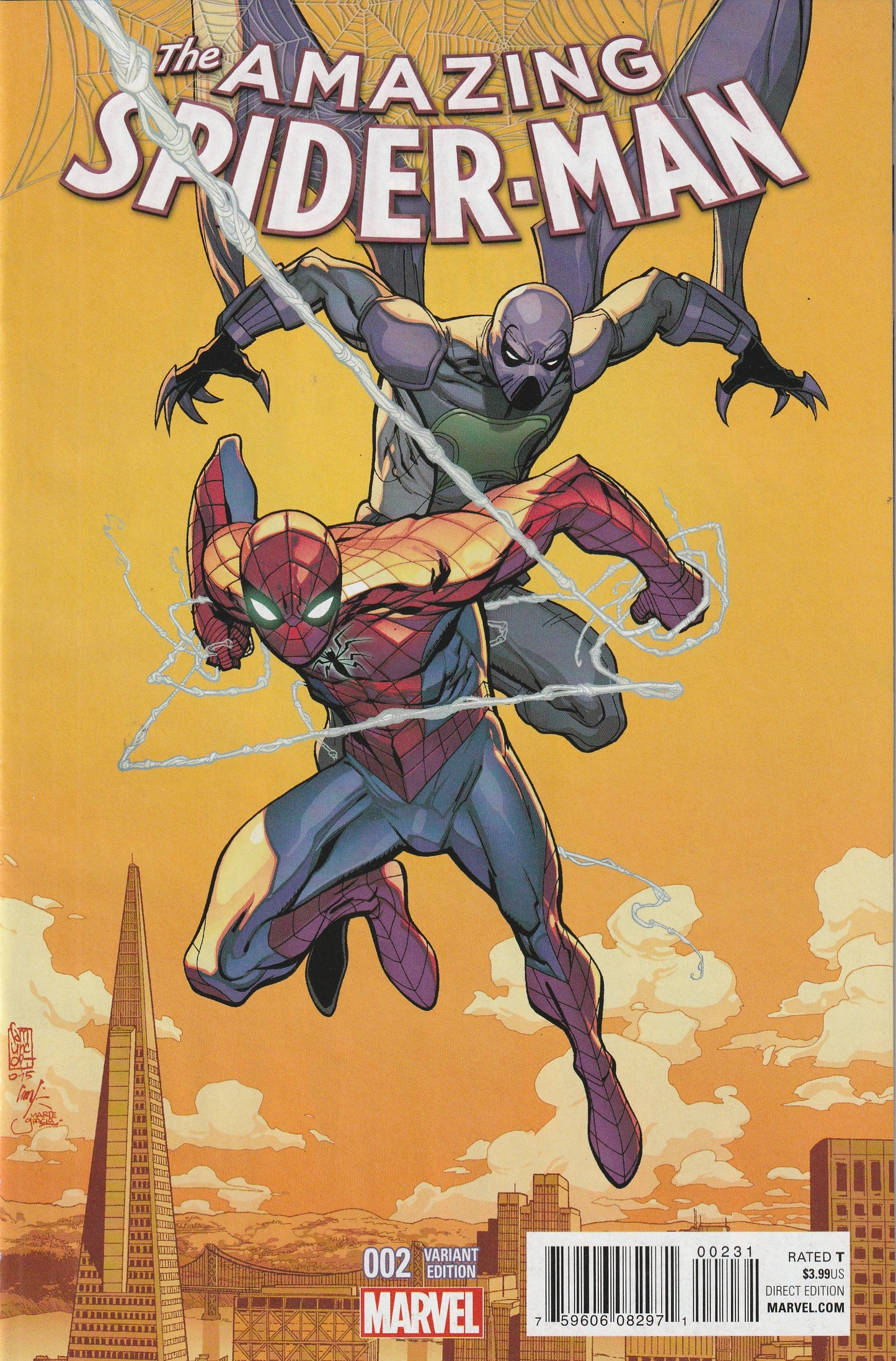 Amazing Spider-Man (Volume 4) #2 (2015) - Giuseppe Camuncoli Variant Cover 1:25