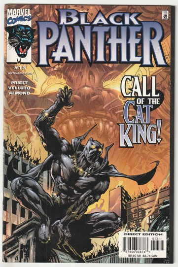 Black Panther #13 (1999) - Marvel Knights - 1st Cameo Appearance of Queen Divine Justice