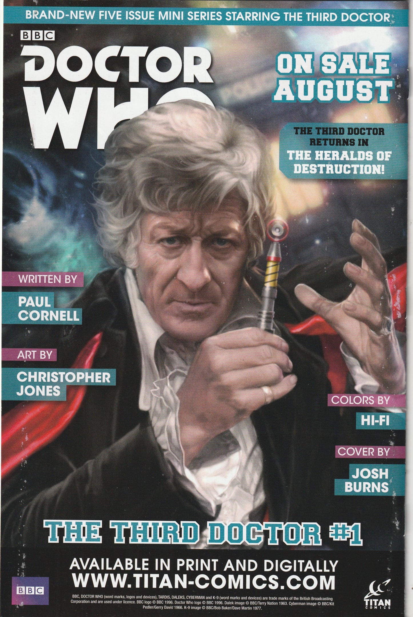 Doctor Who: The 10th Doctor Year Two #13 (2016) - Cover B Variant Photo Cover