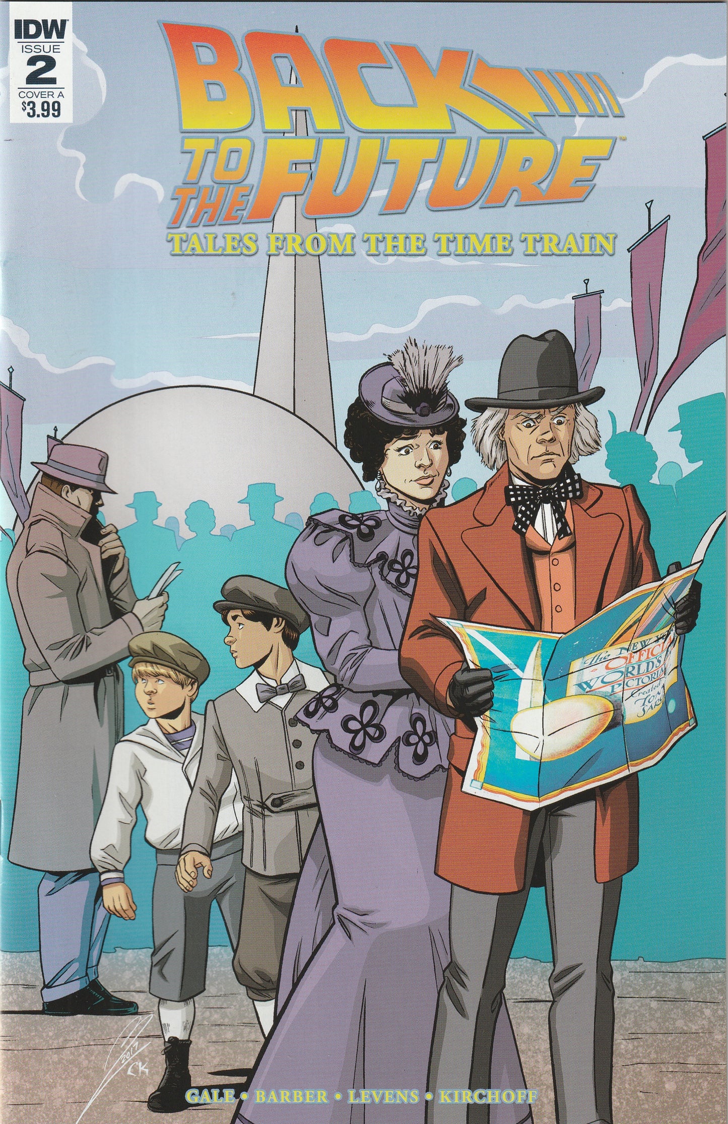 Back to the Future: Tales from the Time Train (2017-2018) - 6 issue mini series