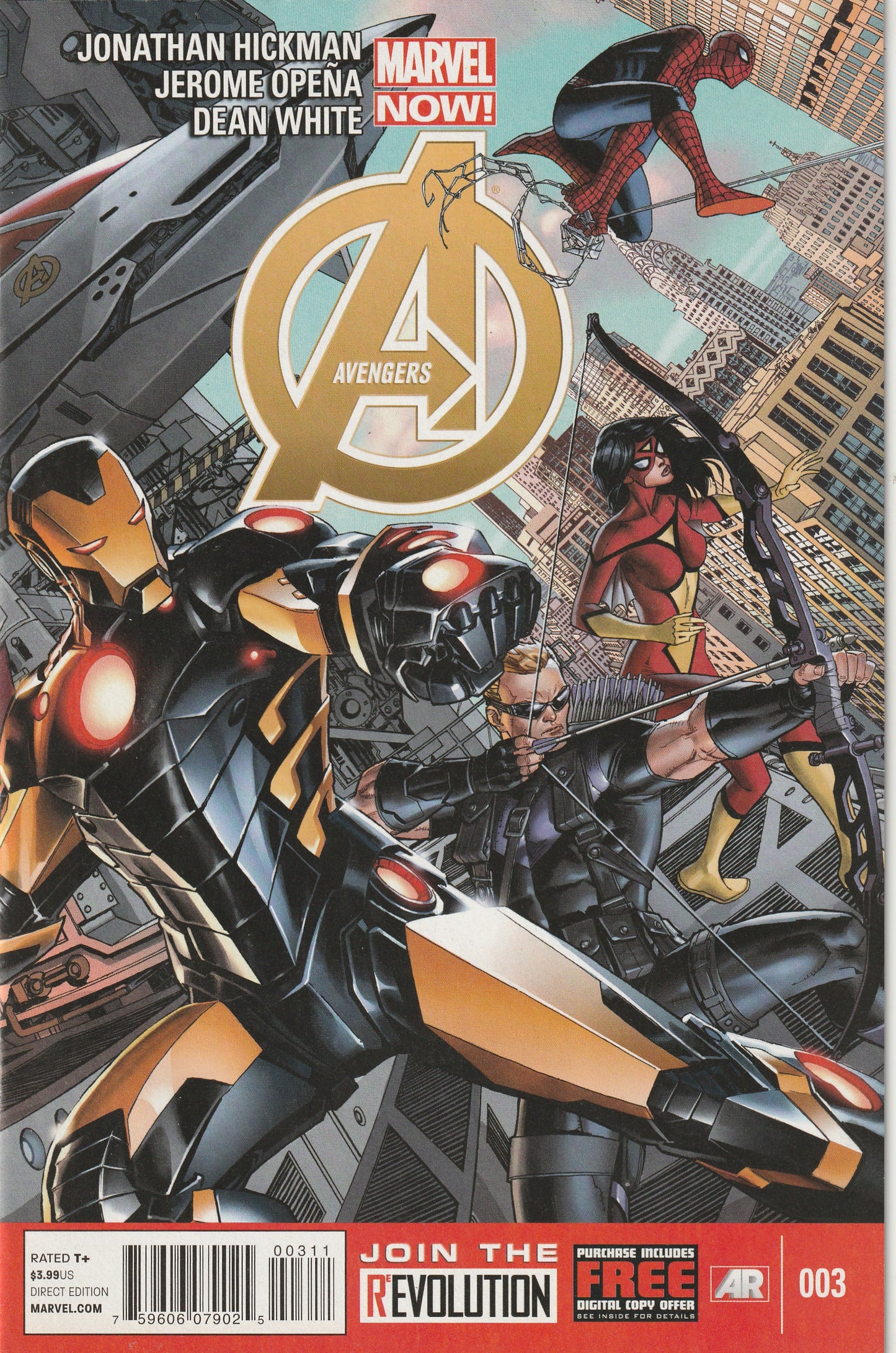Avengers #3 (Vol 5, 2013) - Jonathan Hickman