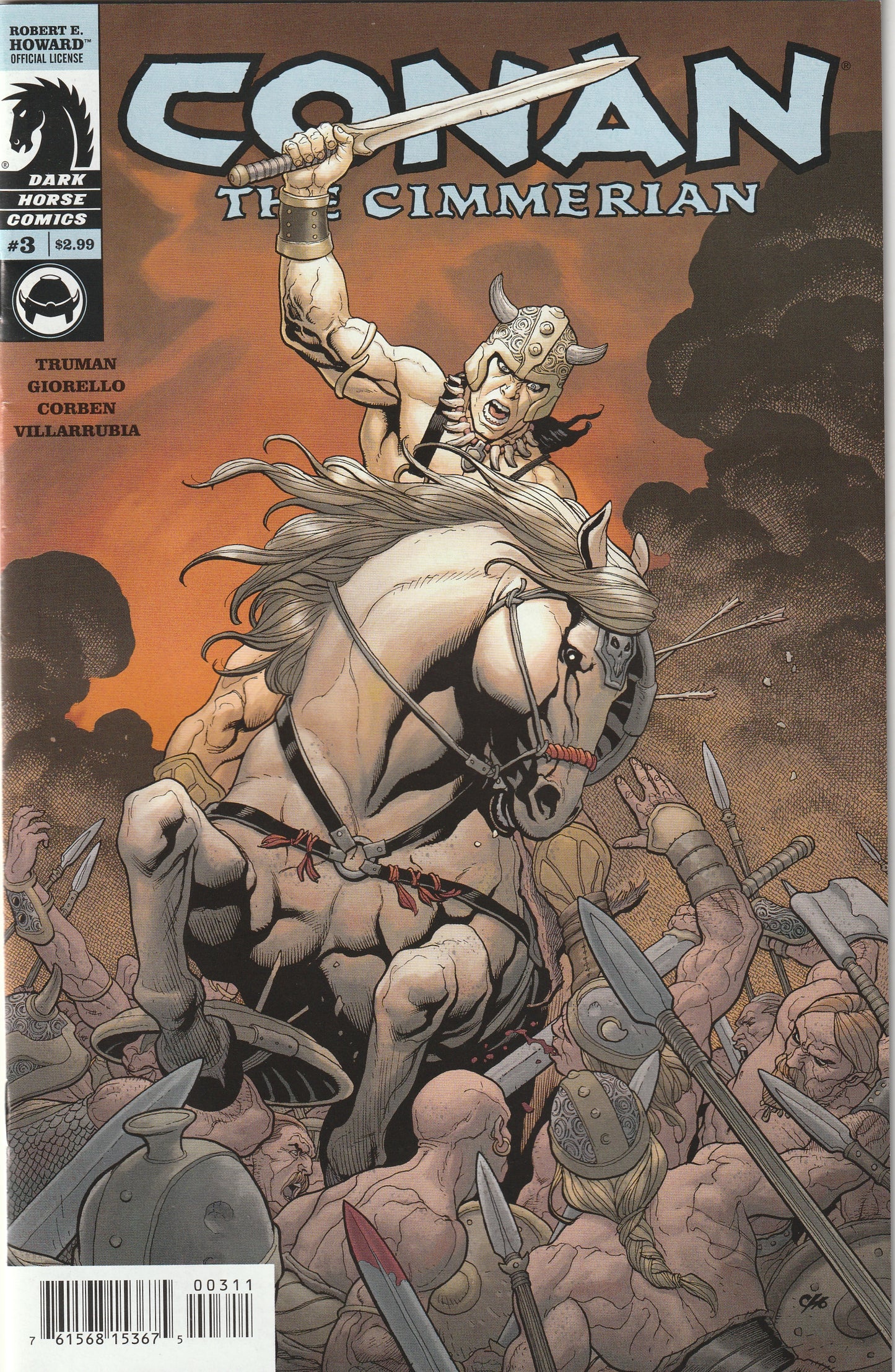 Conan The Cimmerian #3 (2008) - Frank Cho cover