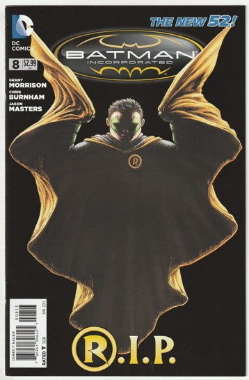 Batman Incorporated #8 (2013) - 3rd Print, "Death" of Damian Wayne