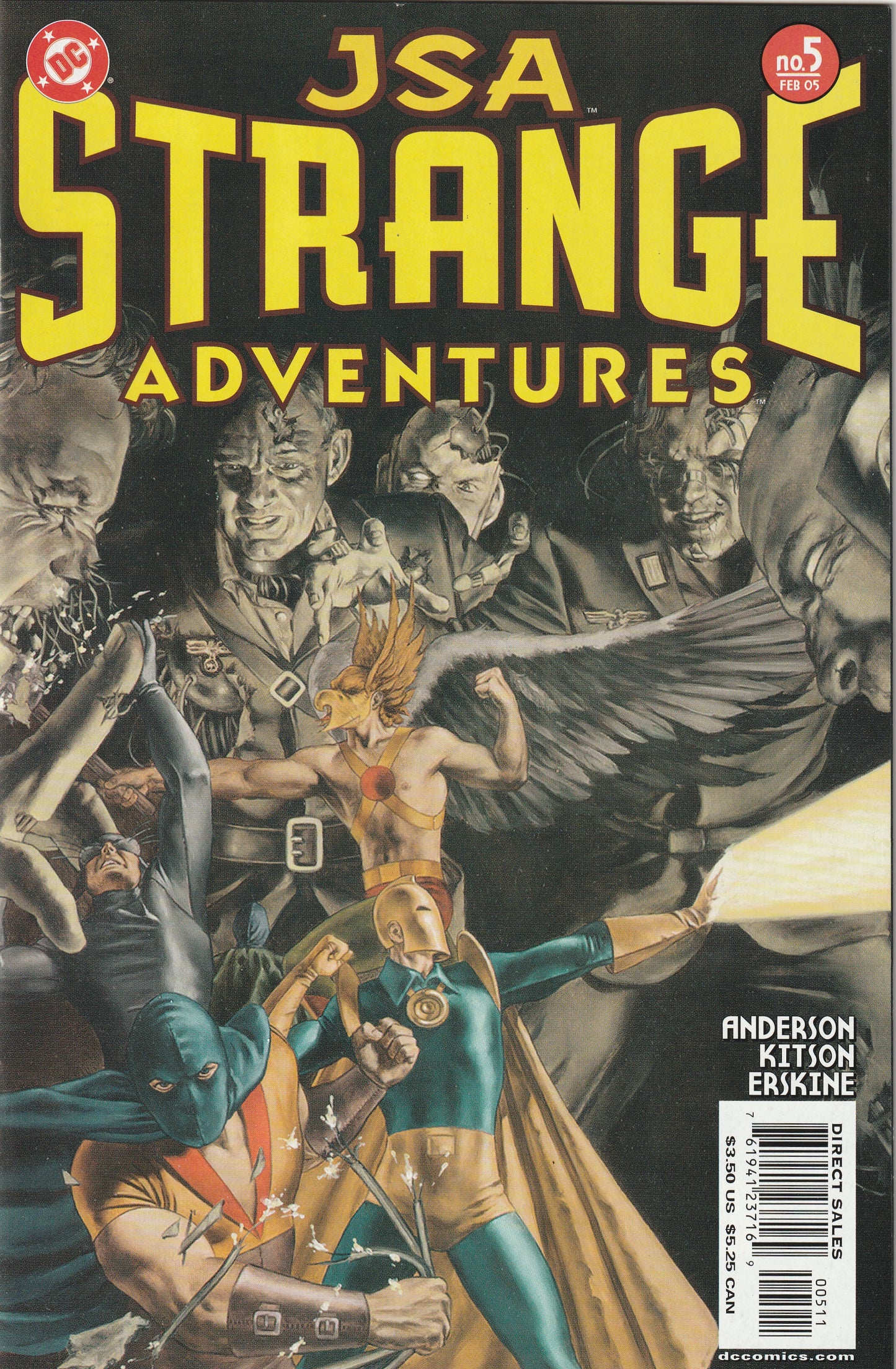 JSA Strange Adventures (2004-2005) - Complete 6 issue mini-series