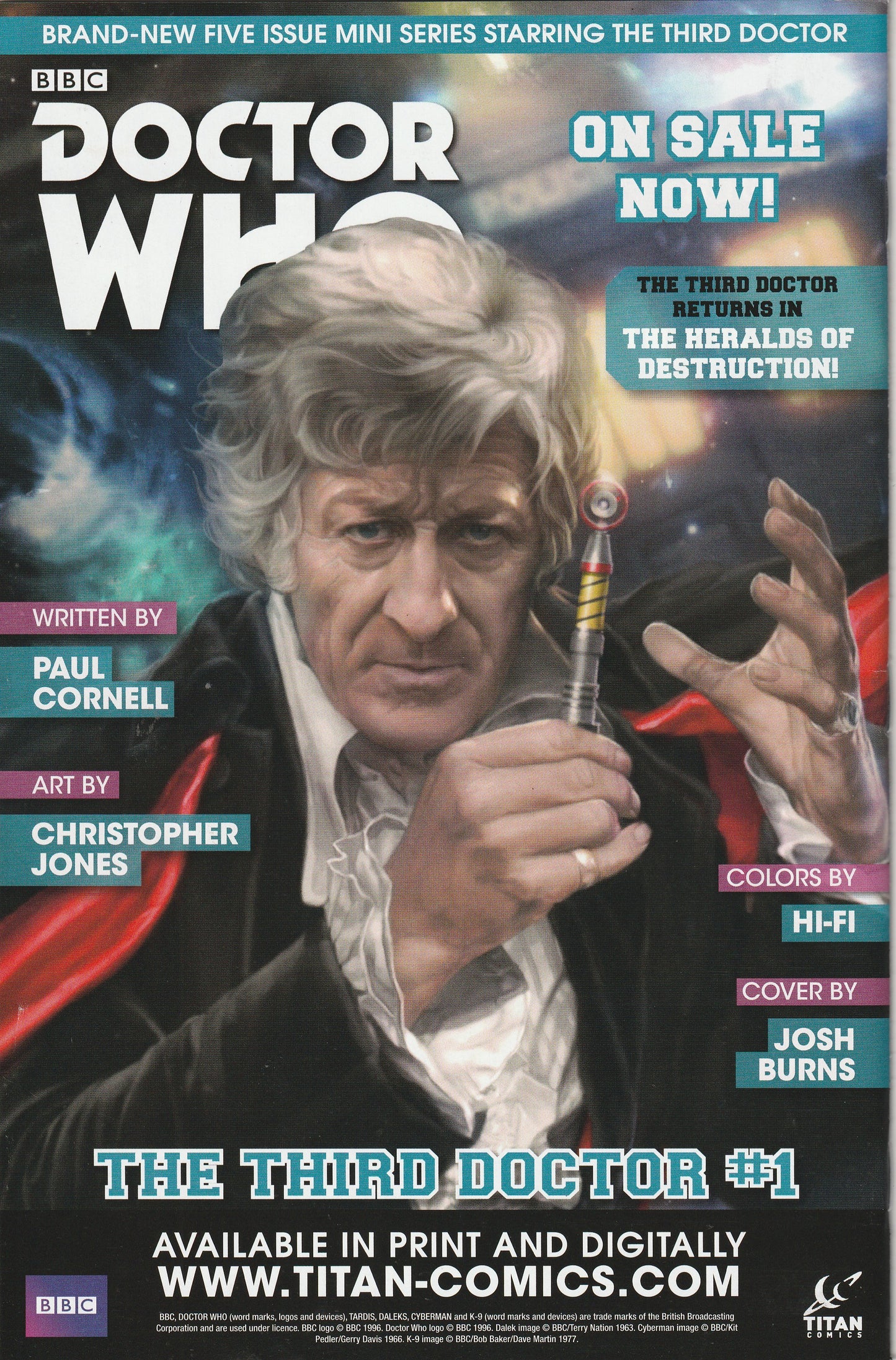 Doctor Who: The 11th Doctor Year Two #13 (2016) - Cover B Photo Variant Cover