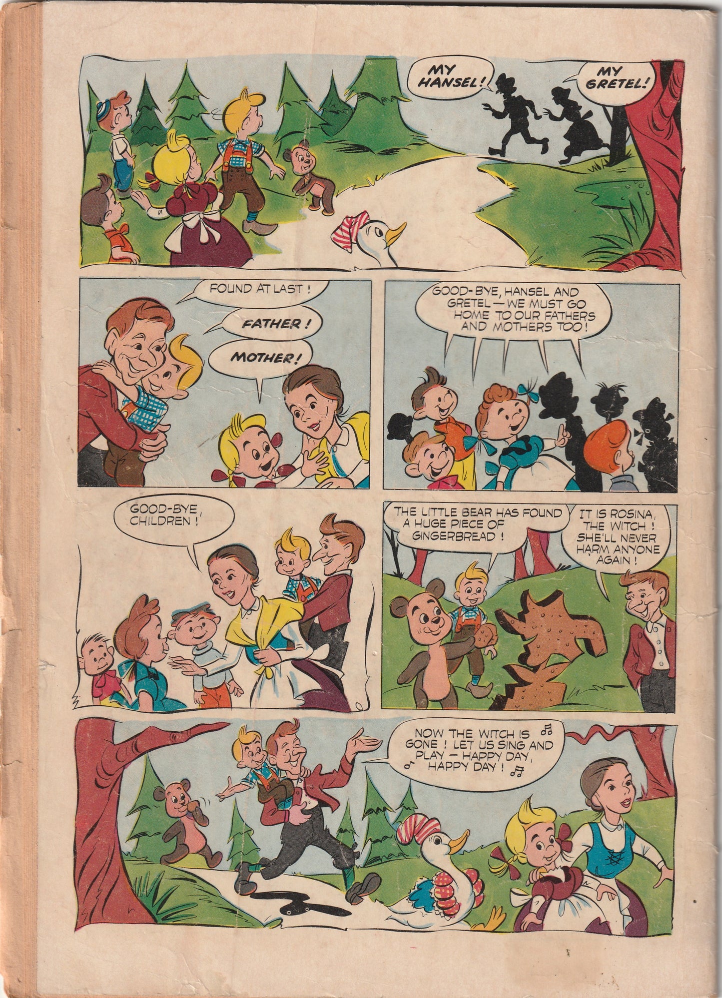 Dell Four Color #590 (1954) - Hansel and Gretel