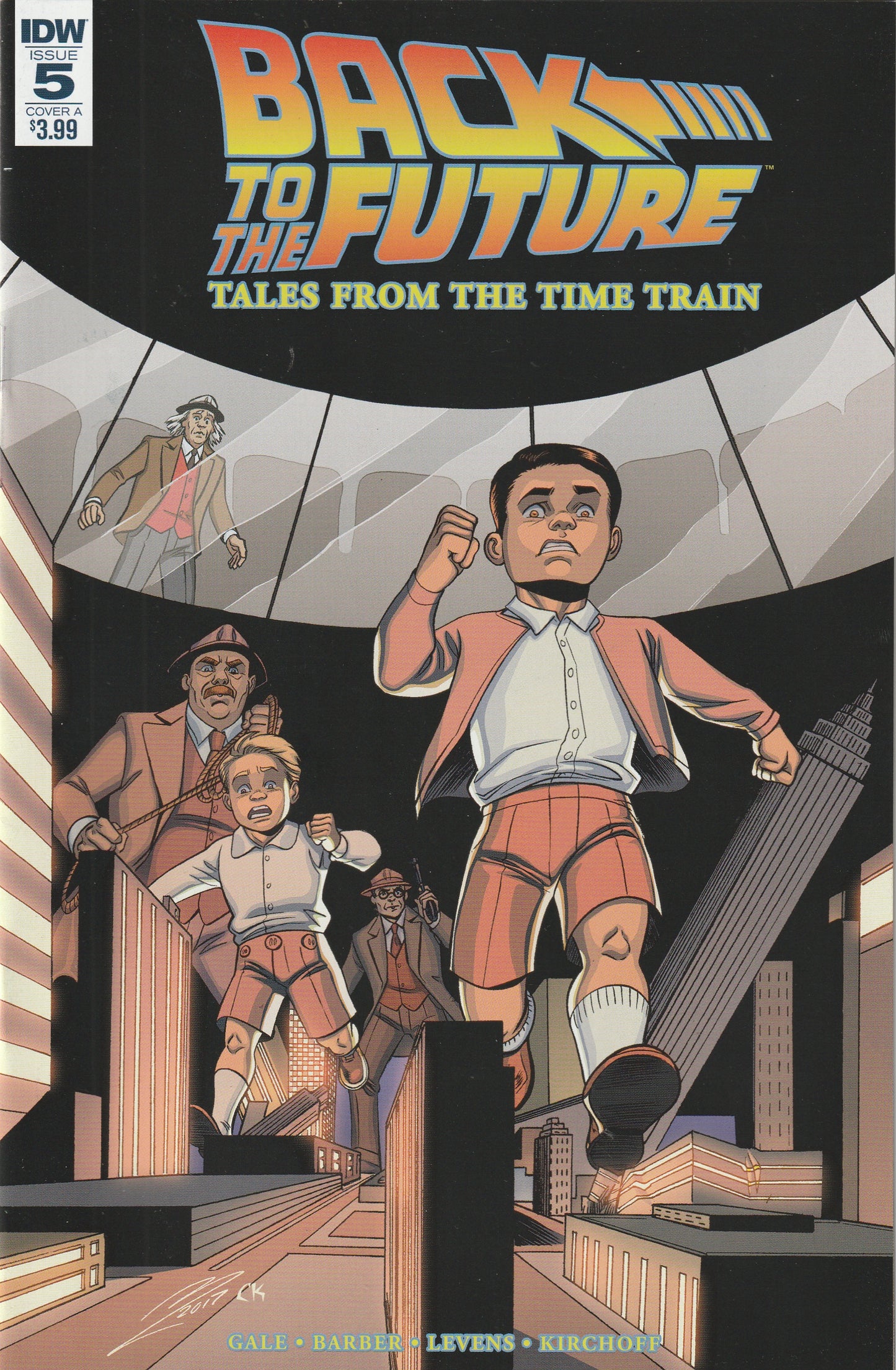 Back to the Future: Tales from the Time Train (2017-2018) - 6 issue mini series