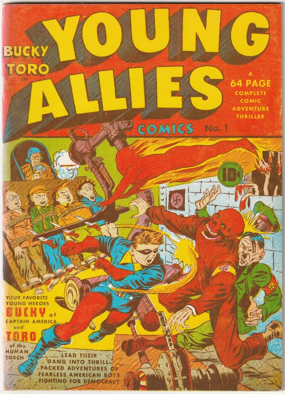 Flashback #8 - Reprints Young Allies #1 (1974)