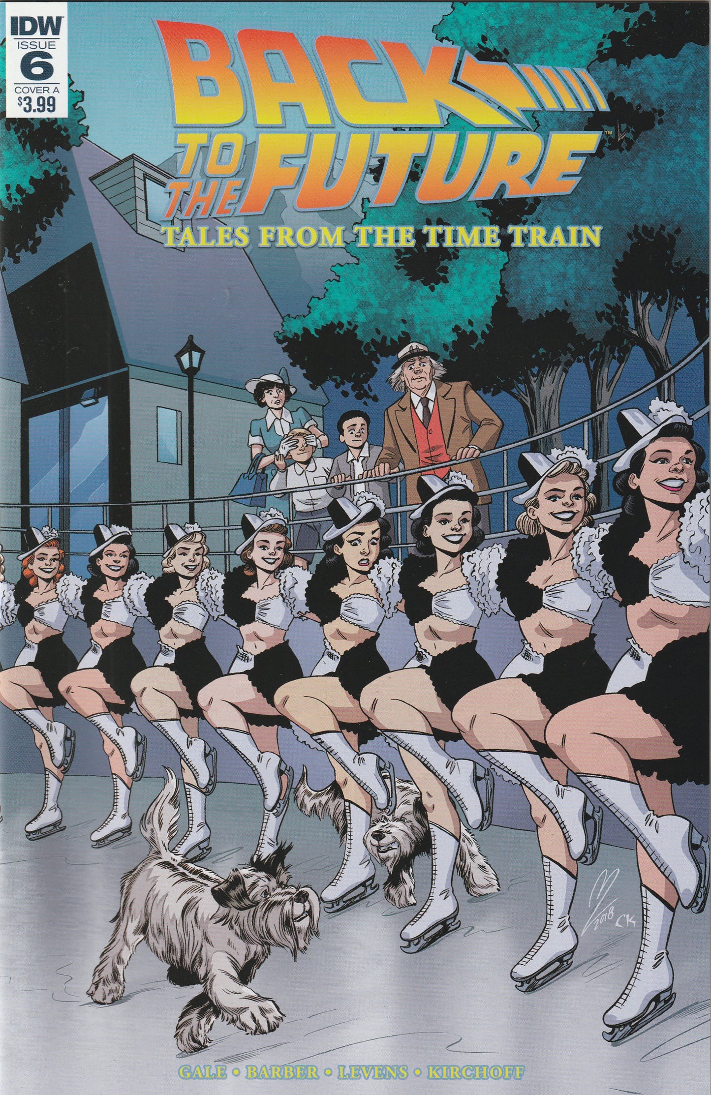 Back to the Future: Tales from the Time Train (2017-2018) - 6 issue mini series