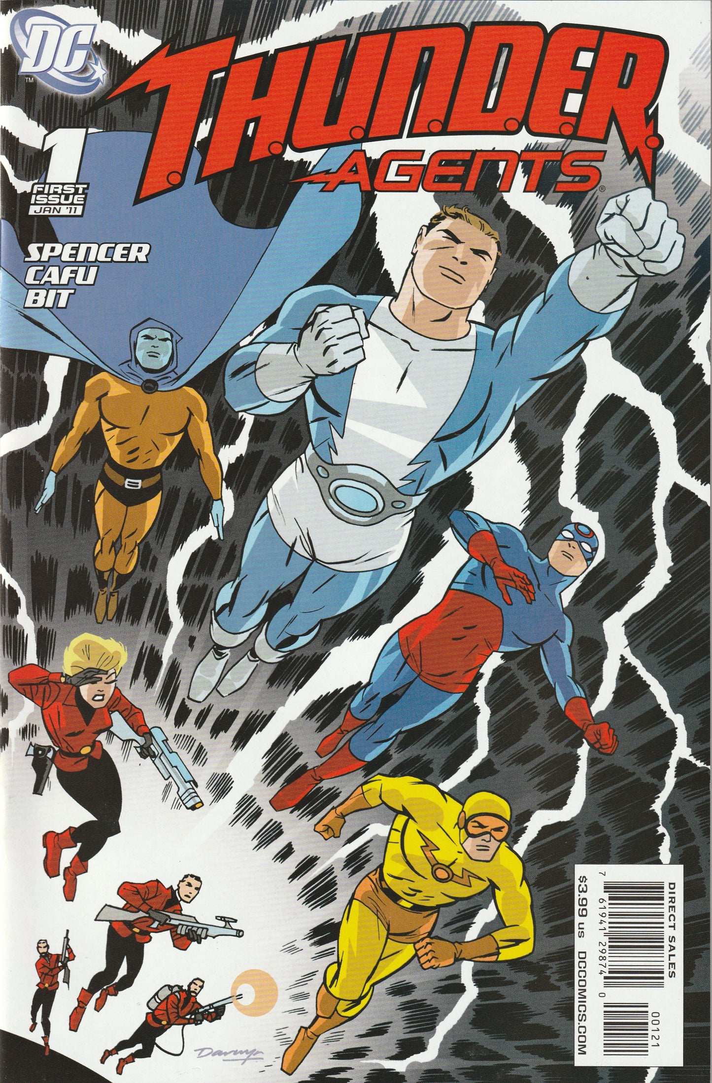 THUNDER Agents (2011) - Complete 10 issue series
