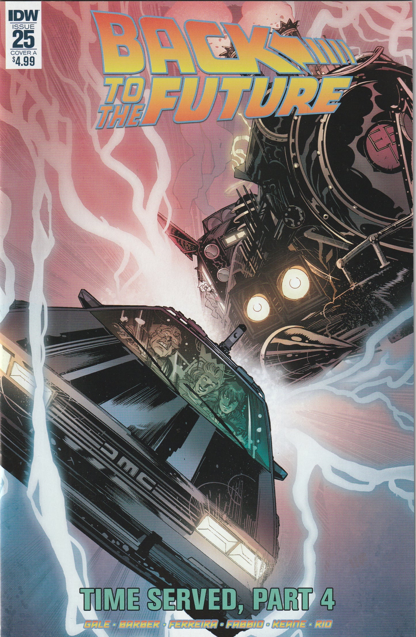 Back to the Future #25 (2017) - Cover A
