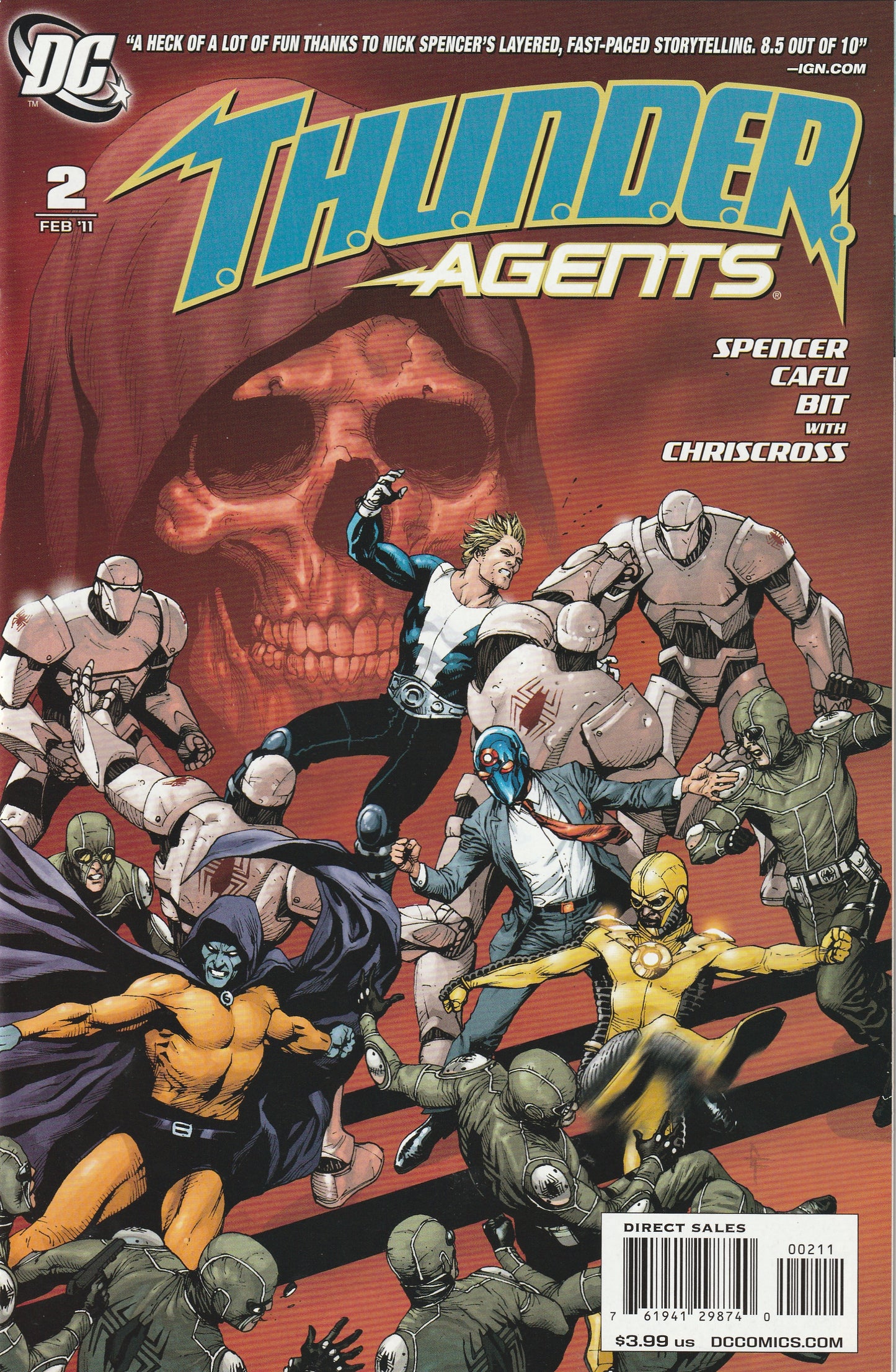 THUNDER Agents (2011) - Complete 10 issue series