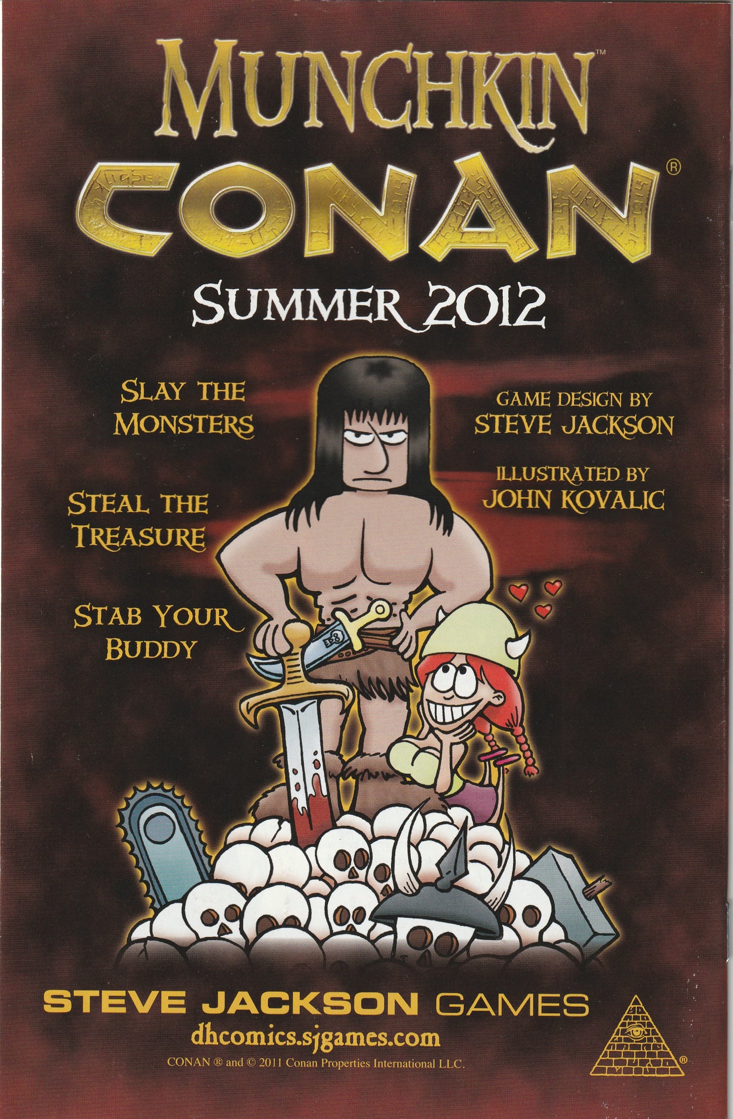 King Conan The Phoenix of the Sword #1 (2012) - 1:5 Gerald Parel Variant Cover