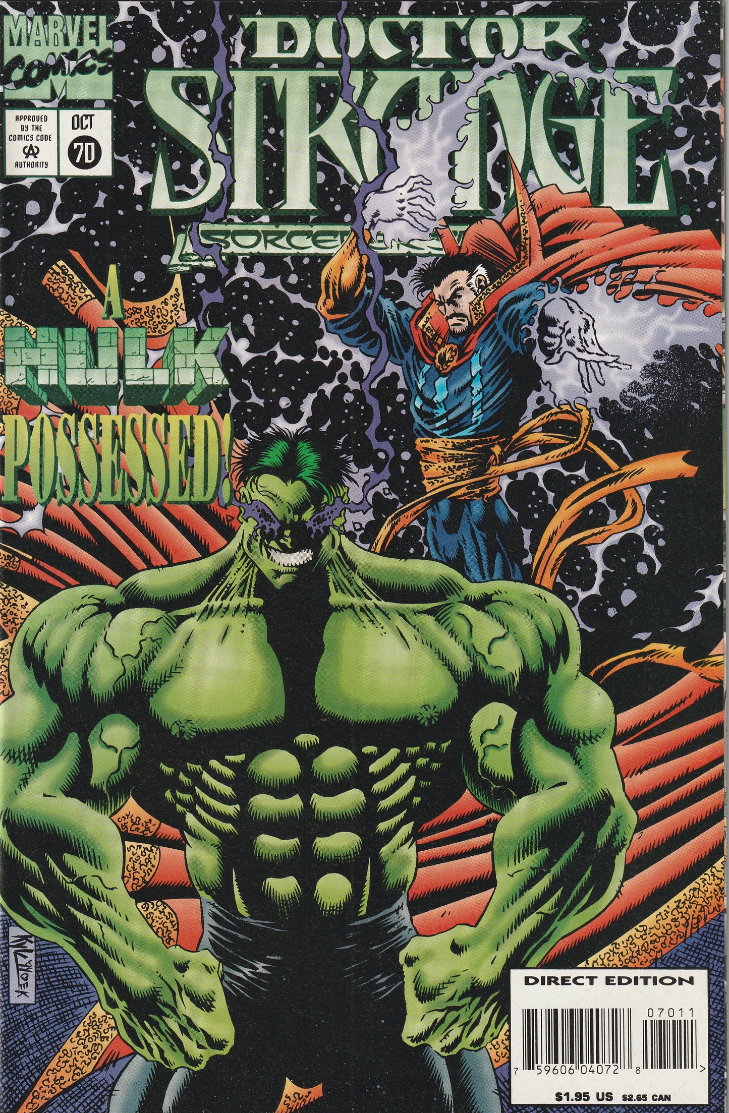 Doctor Strange, Sorcerer Supreme #70 (1994) - Guest-starring Hulk