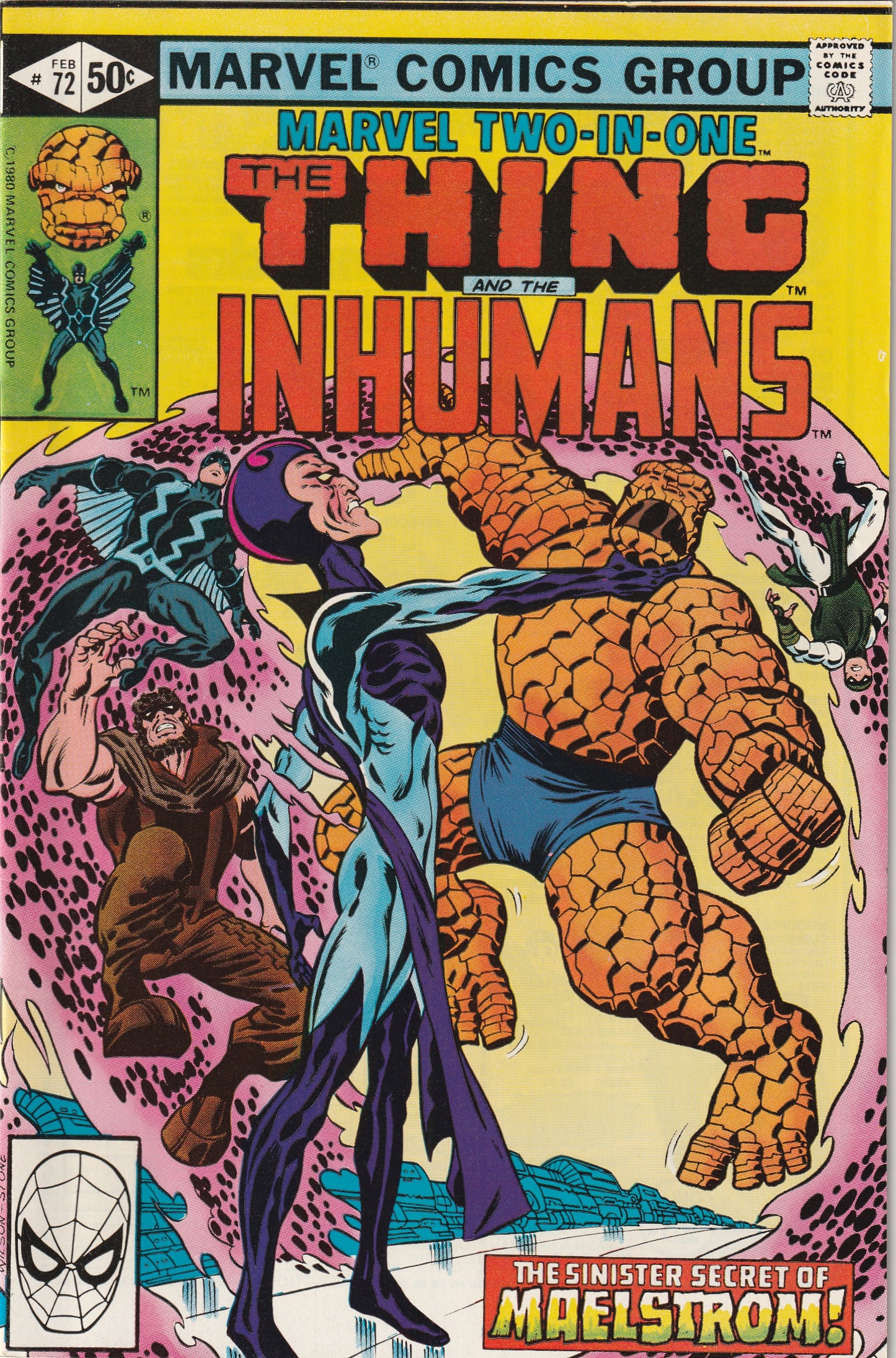 Marvel Two-in-One #72 (1981) - Inhumans